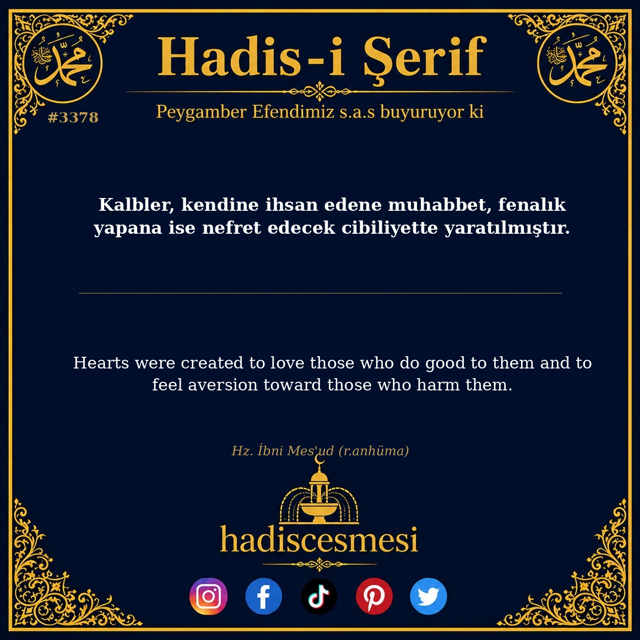 Hadis 3378