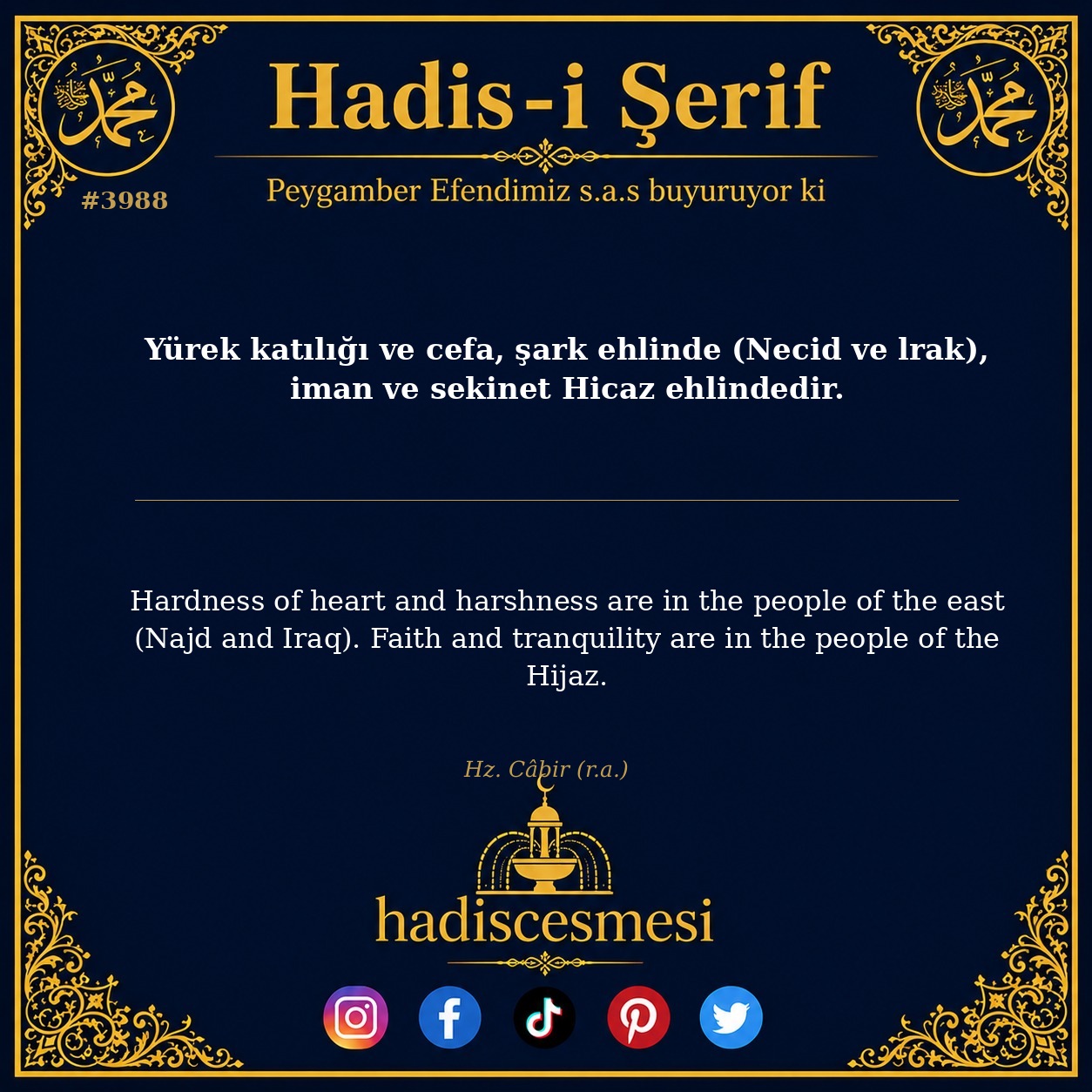 Hadis 3988