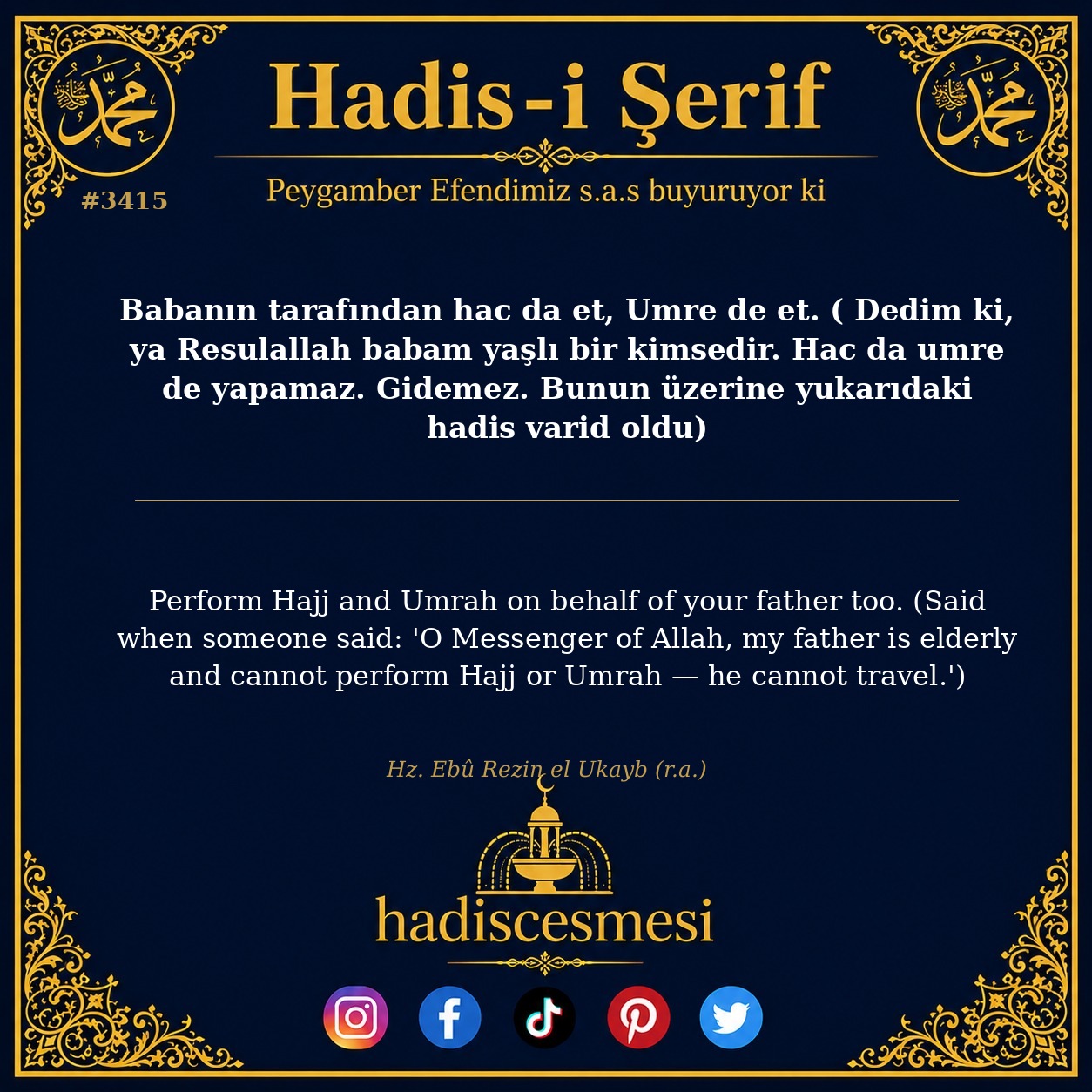 Hadis 3415