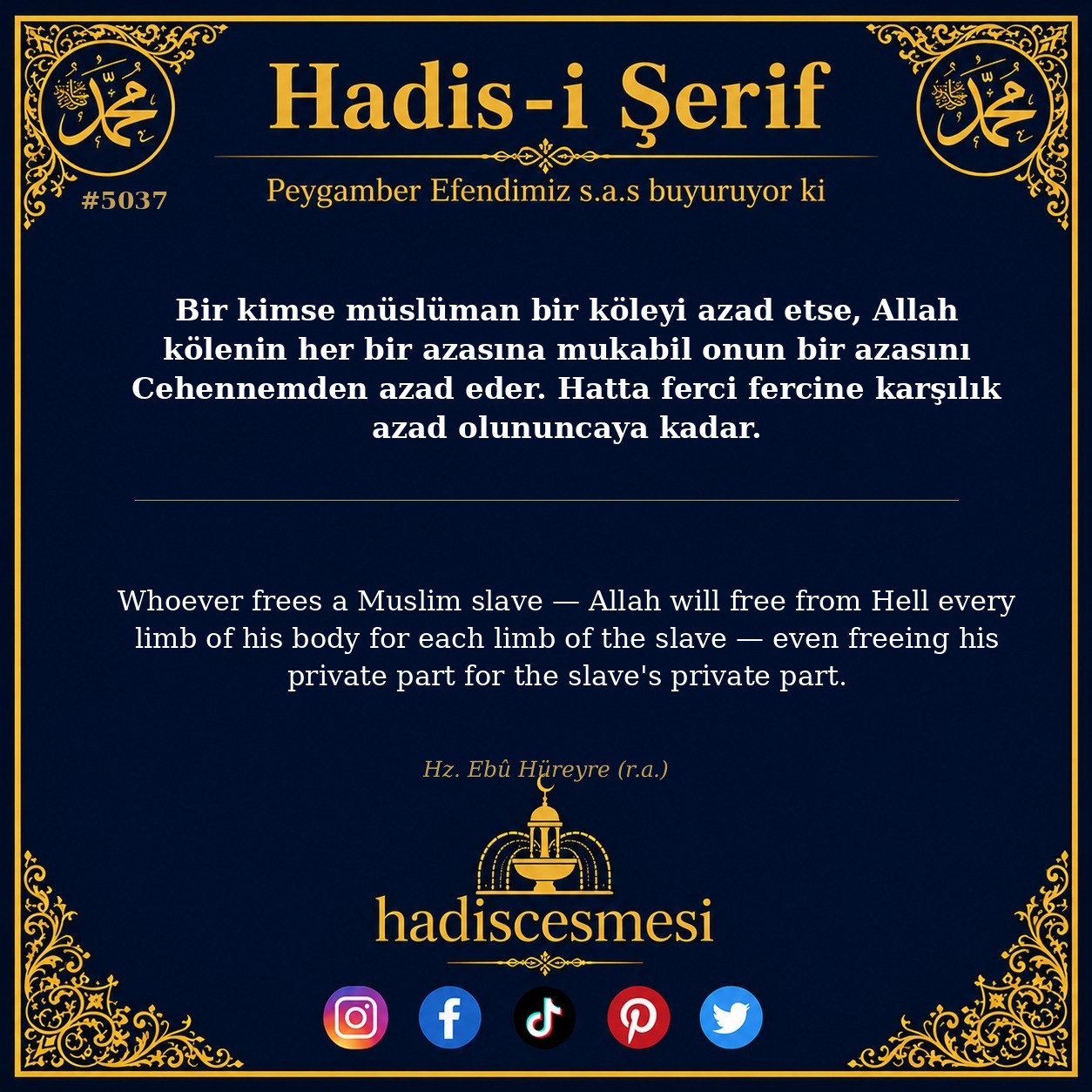 Hadis 5037