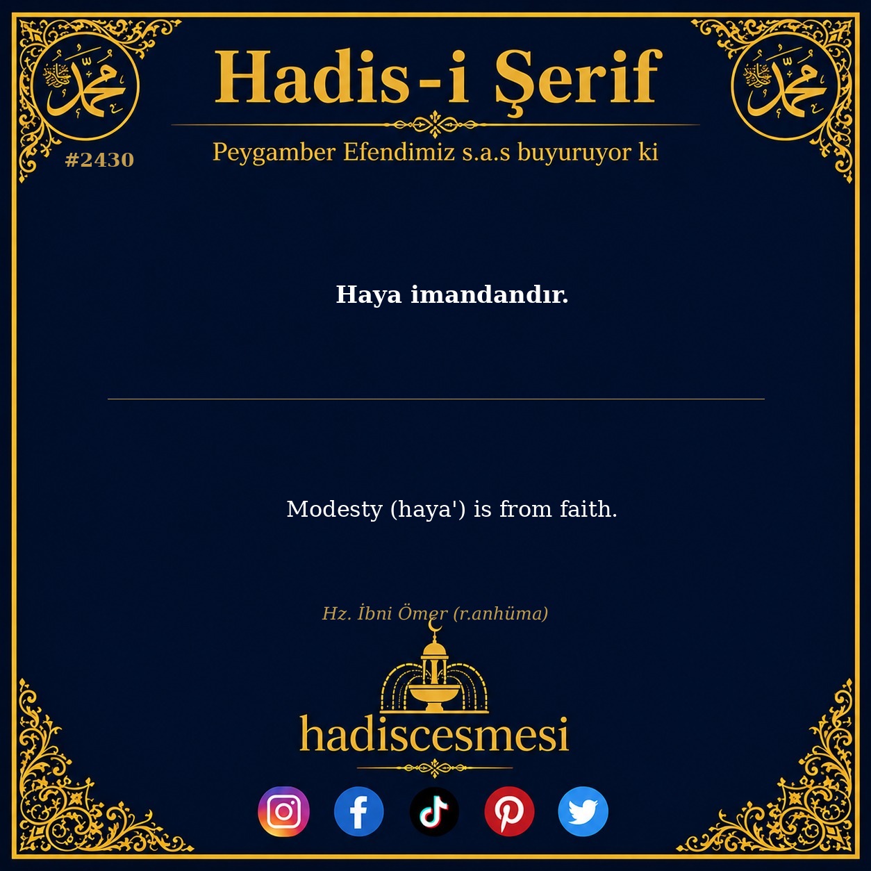 Hadis 2430