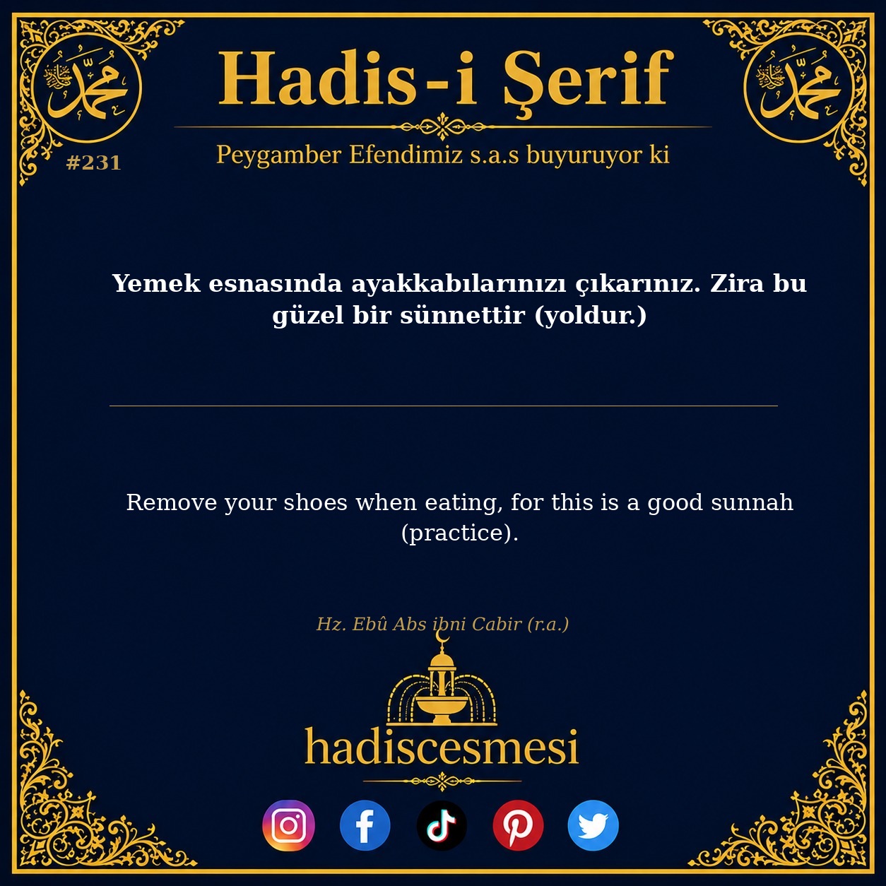 Hadis 0231