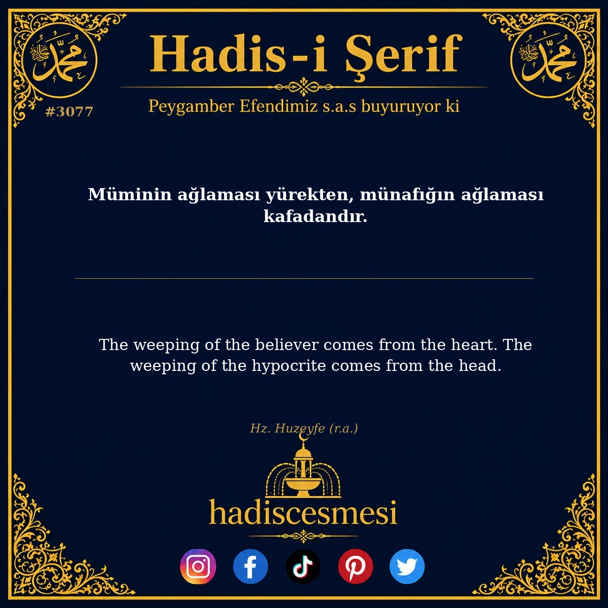 Hadis 3077
