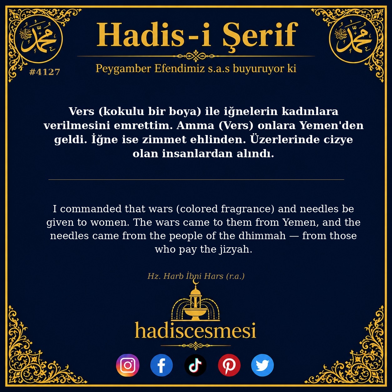 Hadis 4127