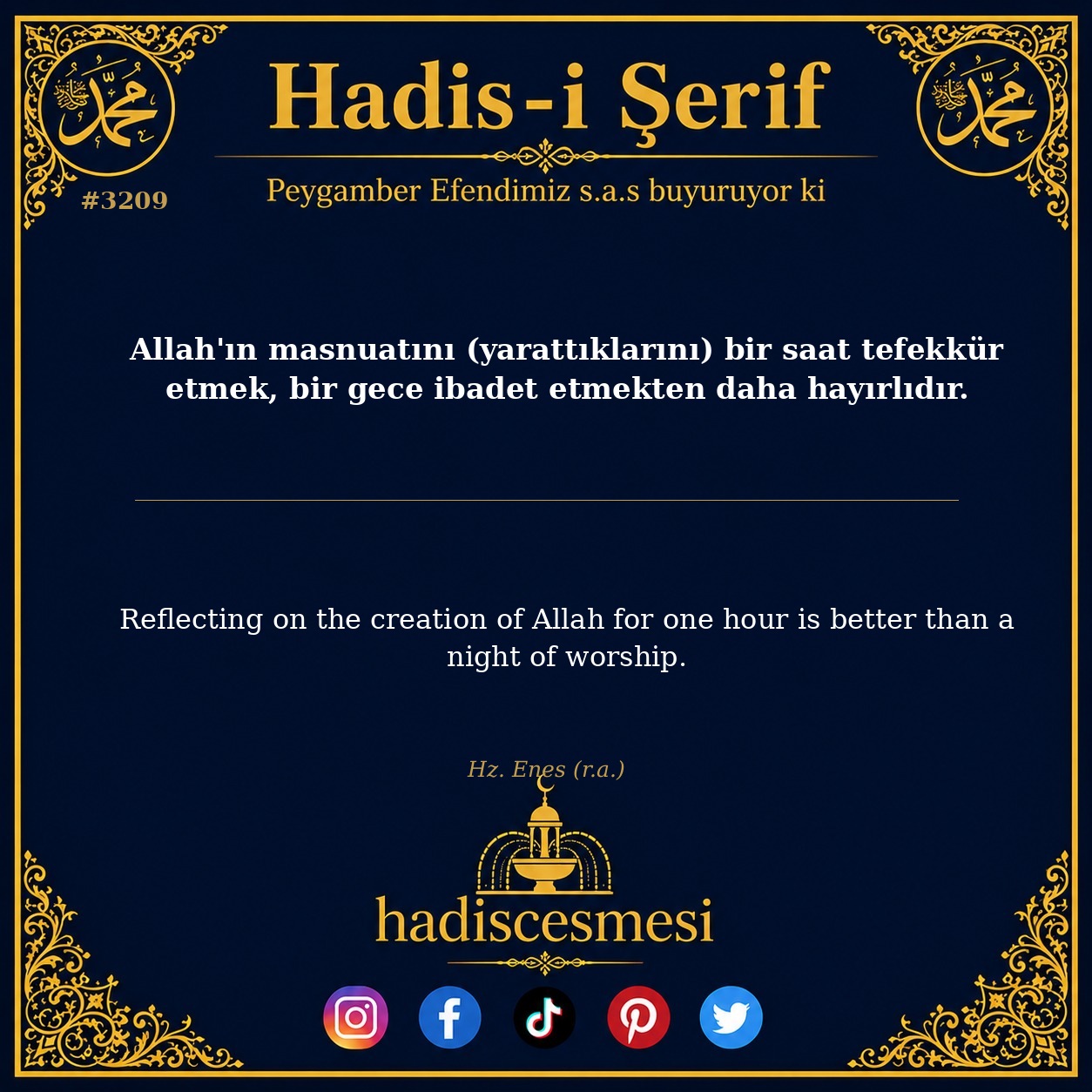 Hadis 3209