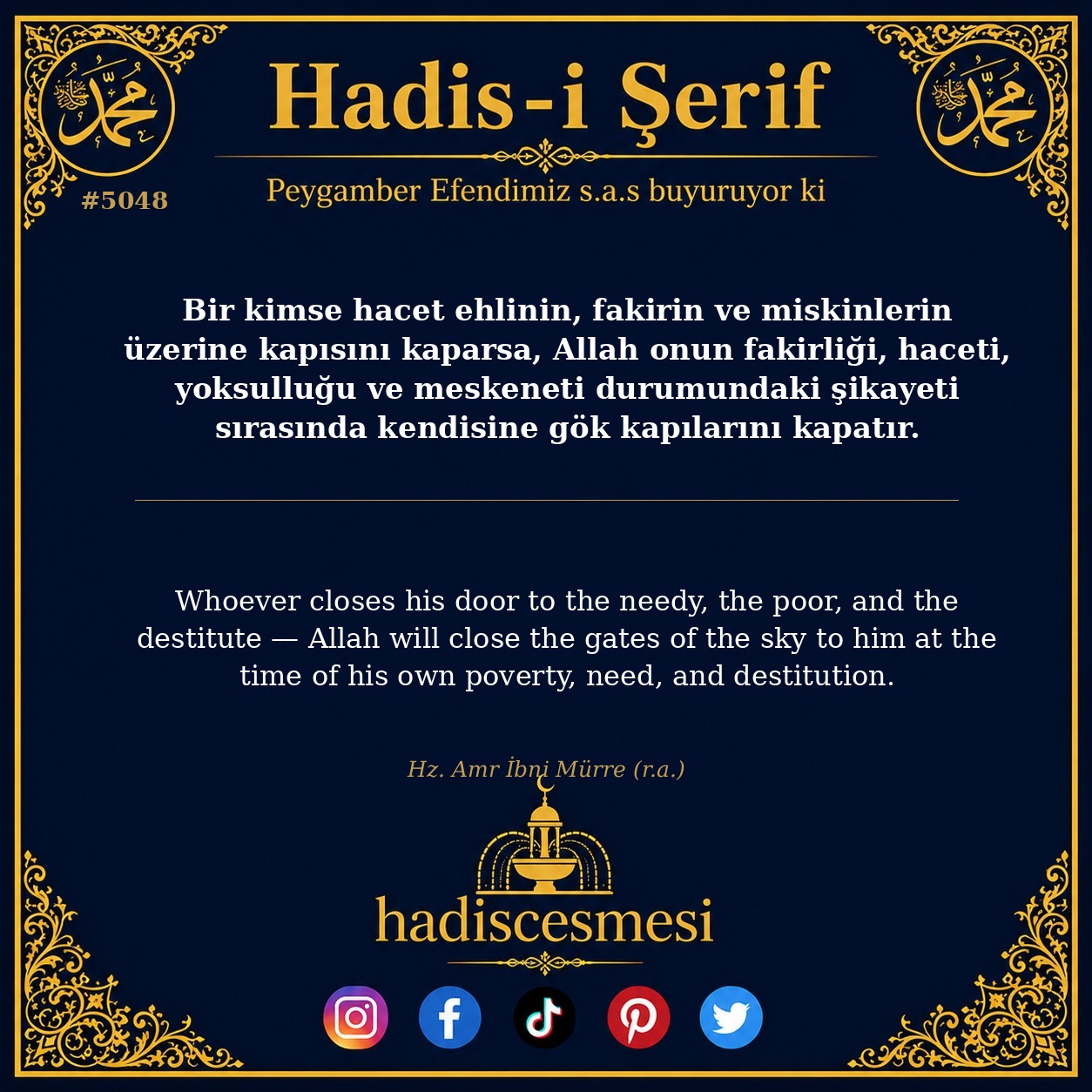 Hadis 5048