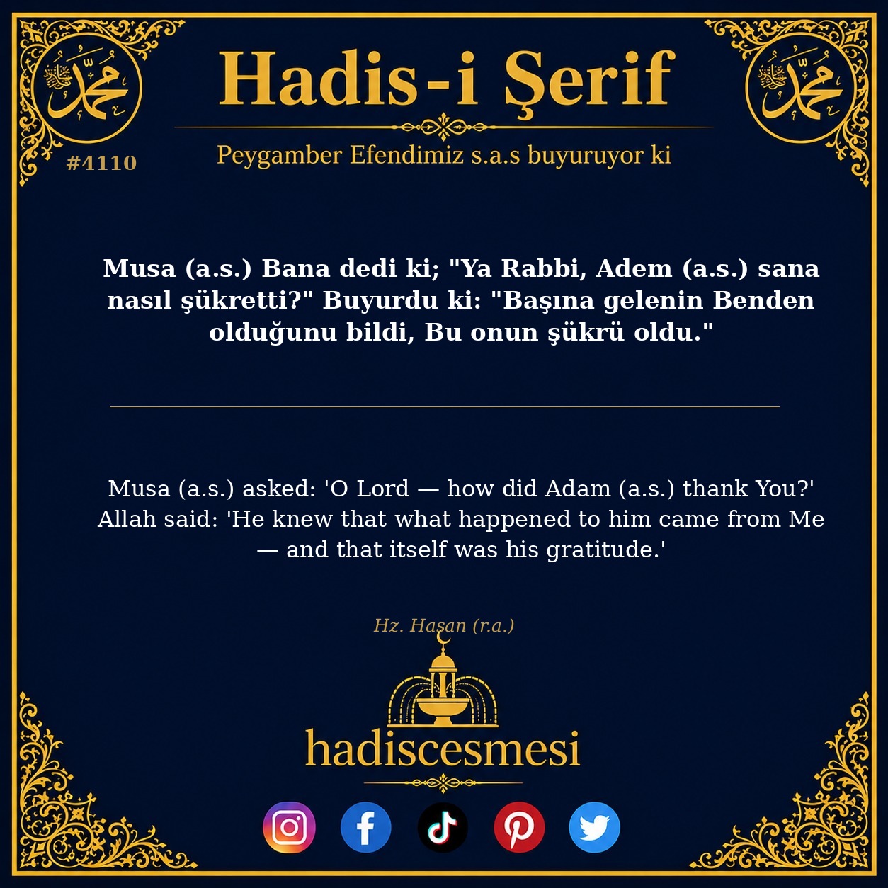 Hadis 4110