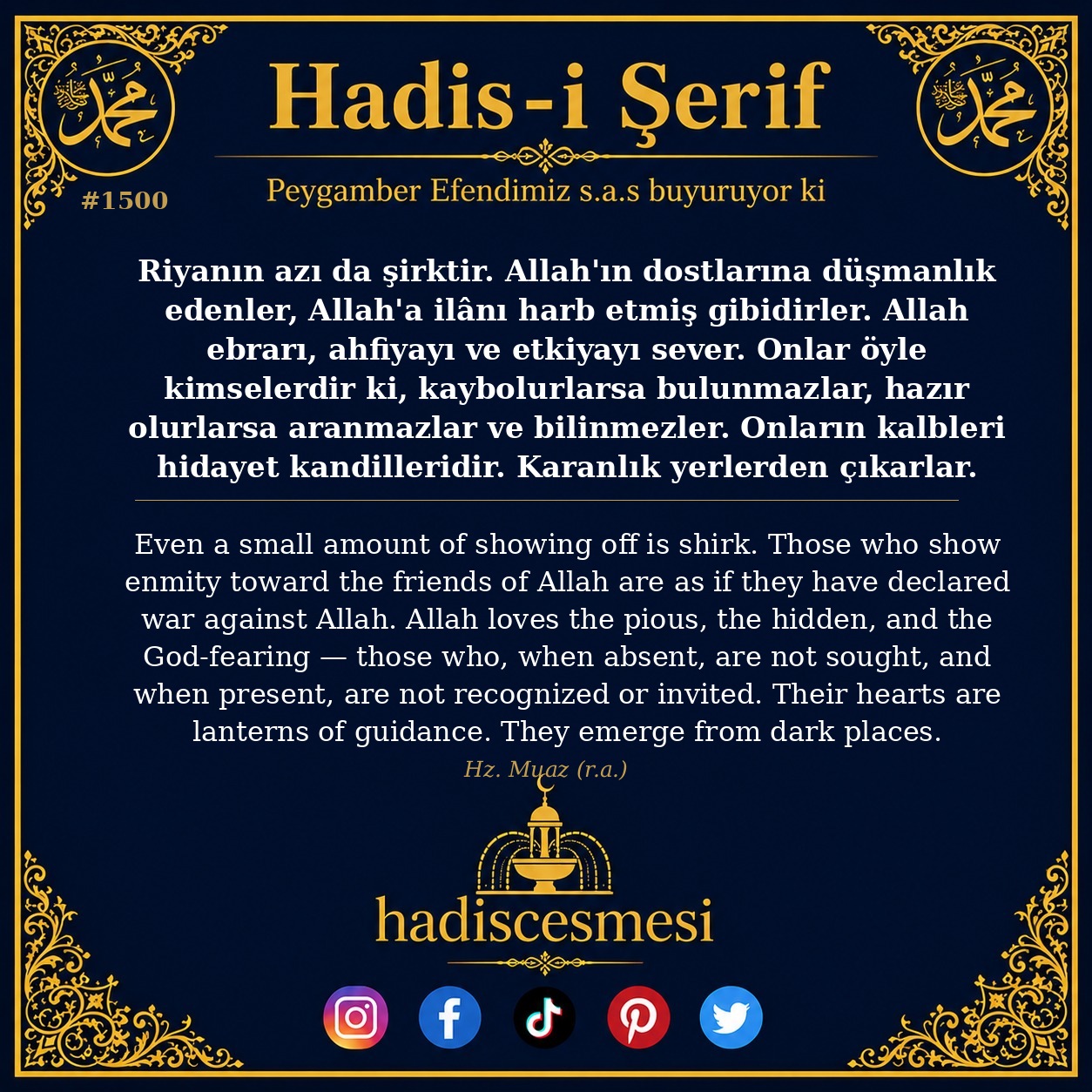 Hadis 1500