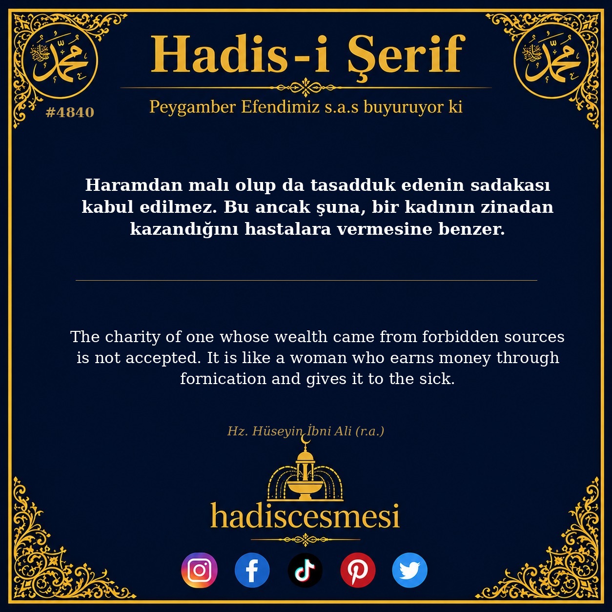 Hadis 4840