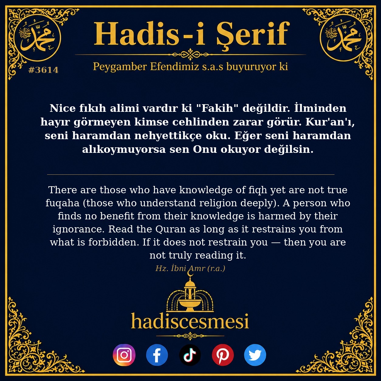 Hadis 3614