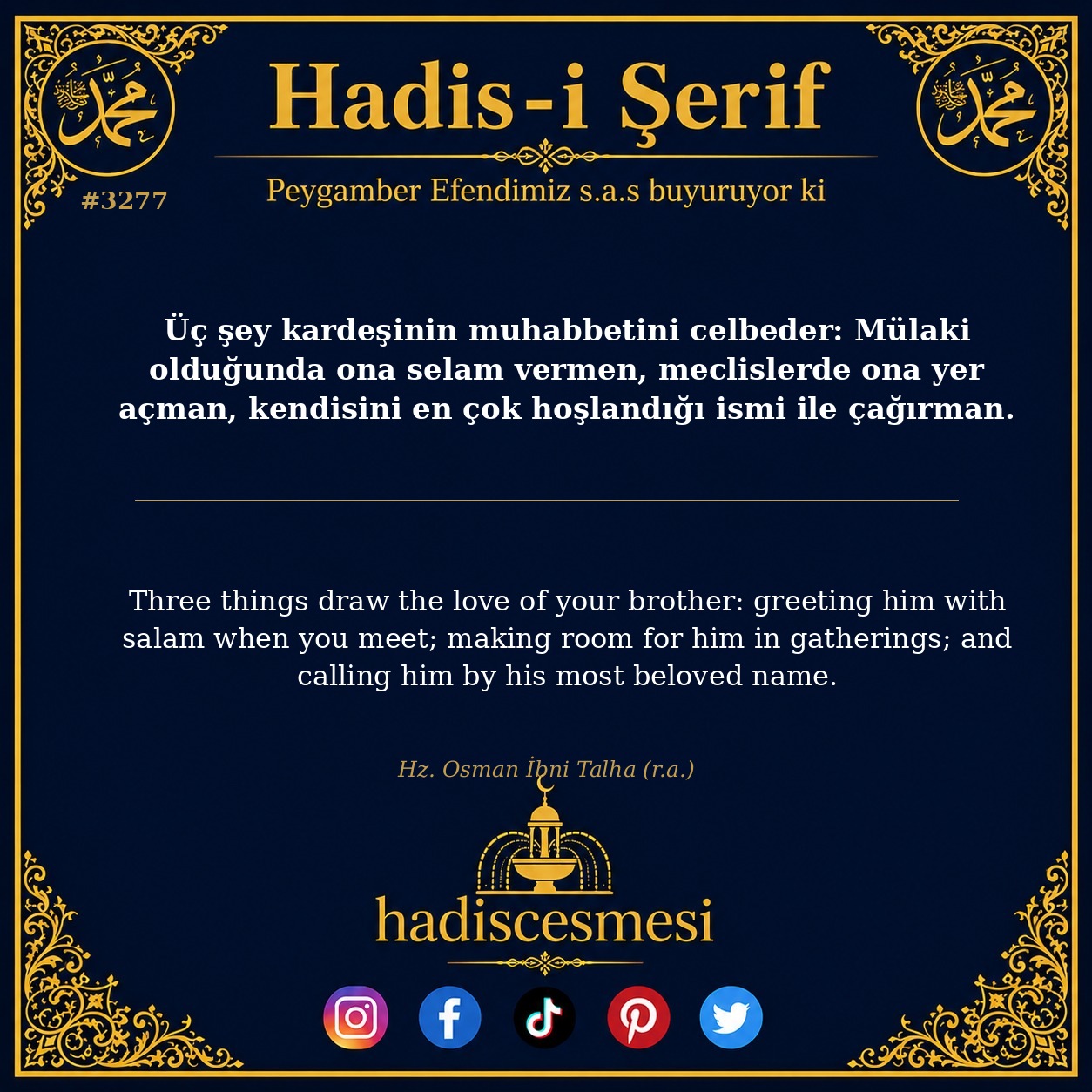 Hadis 3277