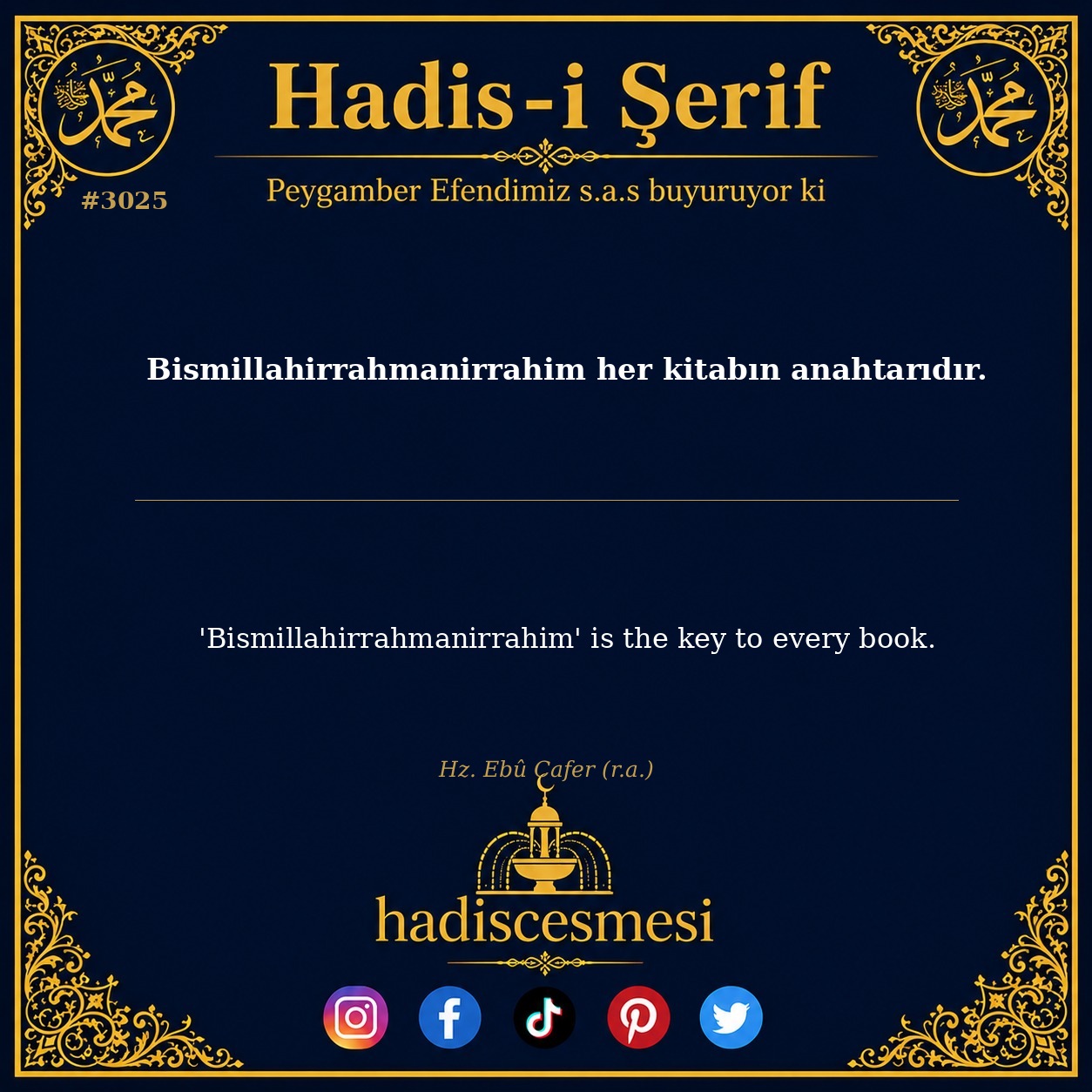 Hadis 3025