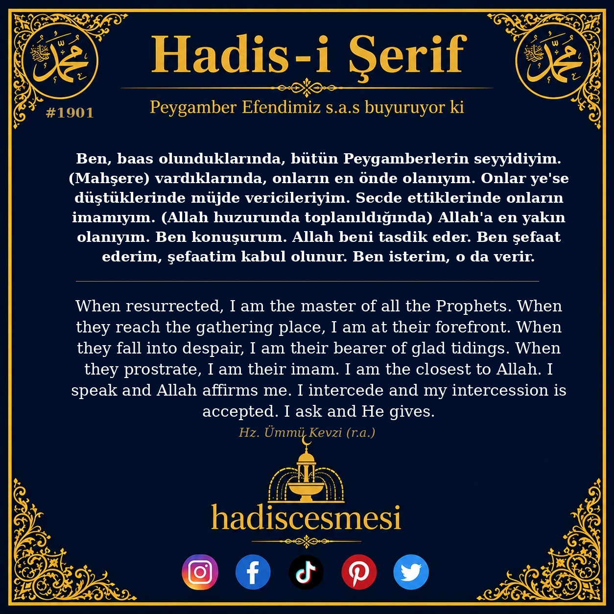 Hadis 1901