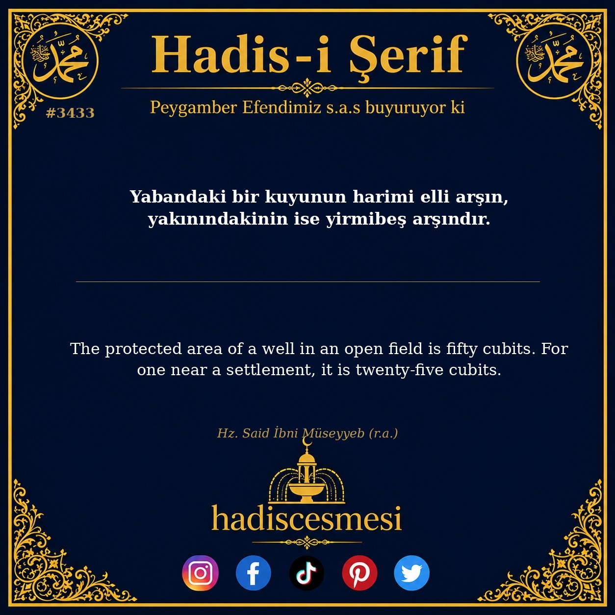 Hadis 3433