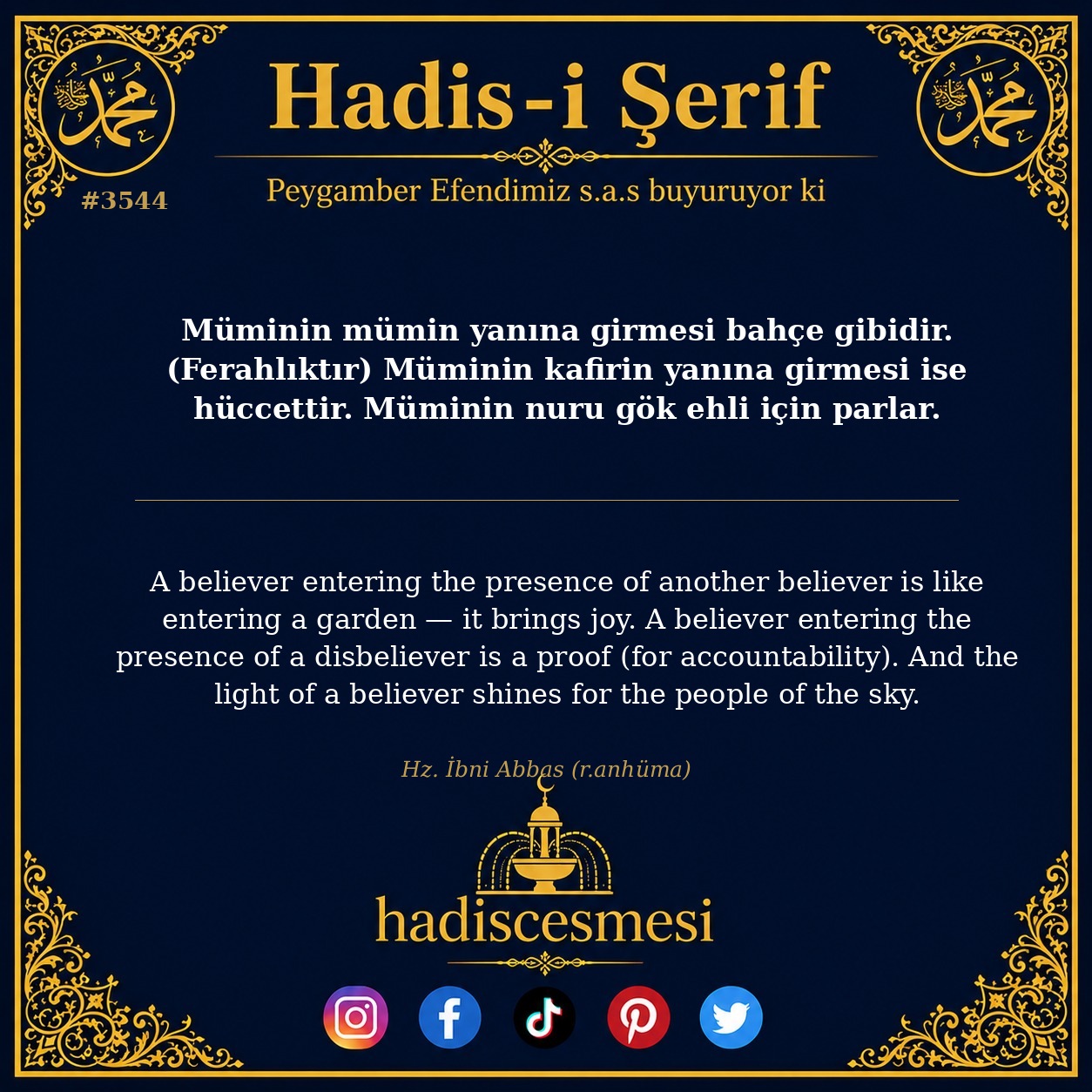 Hadis 3544