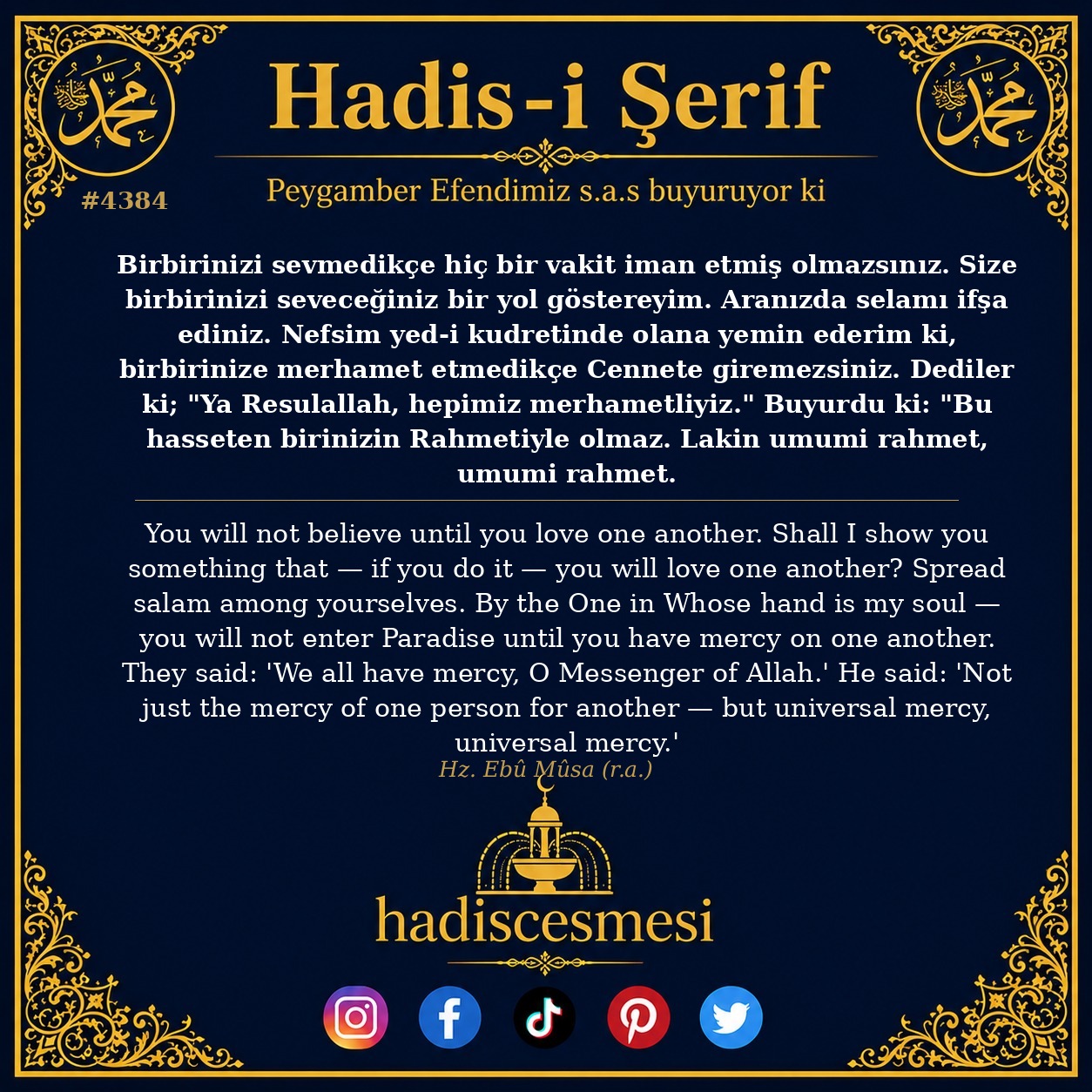 Hadis 4384