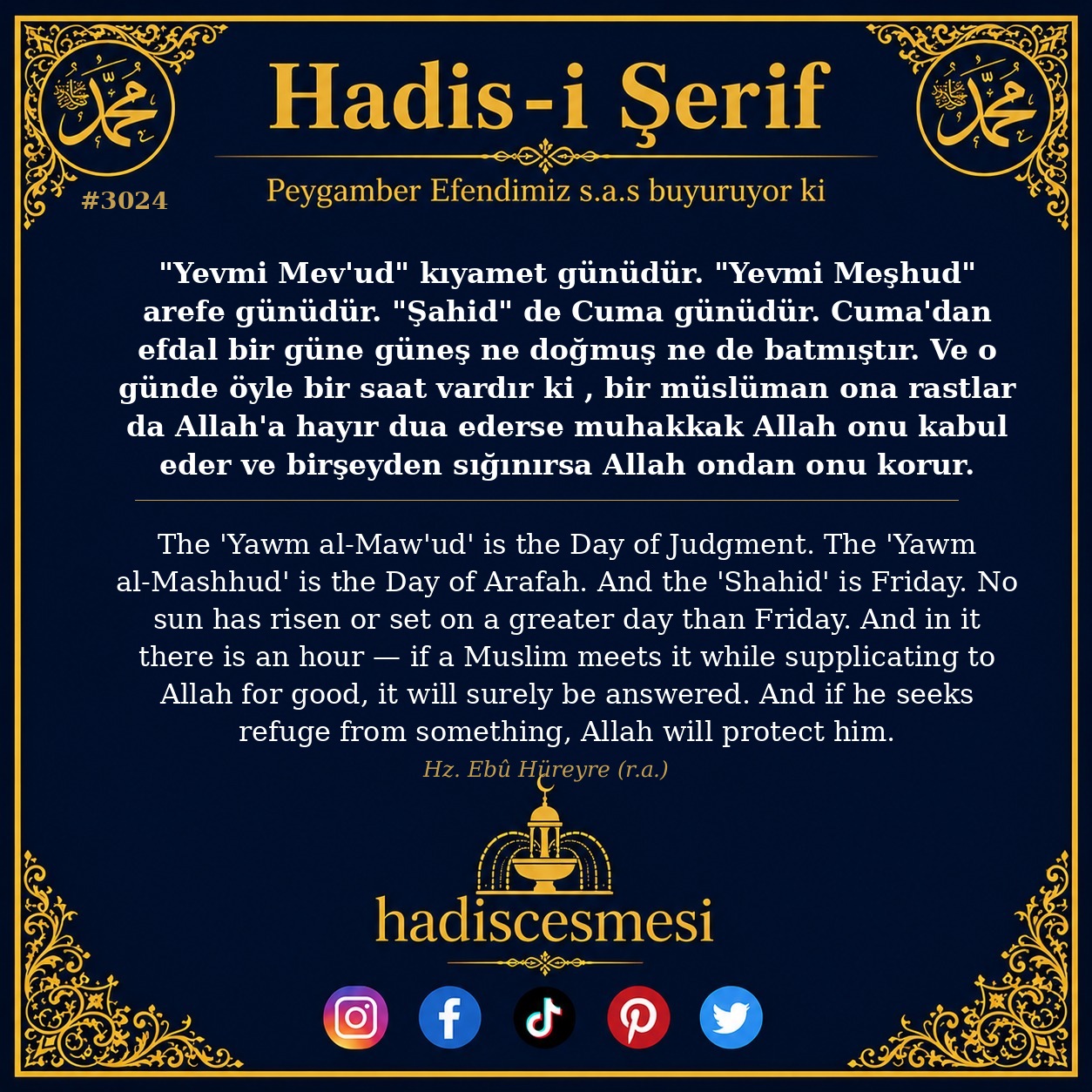 Hadis 3024