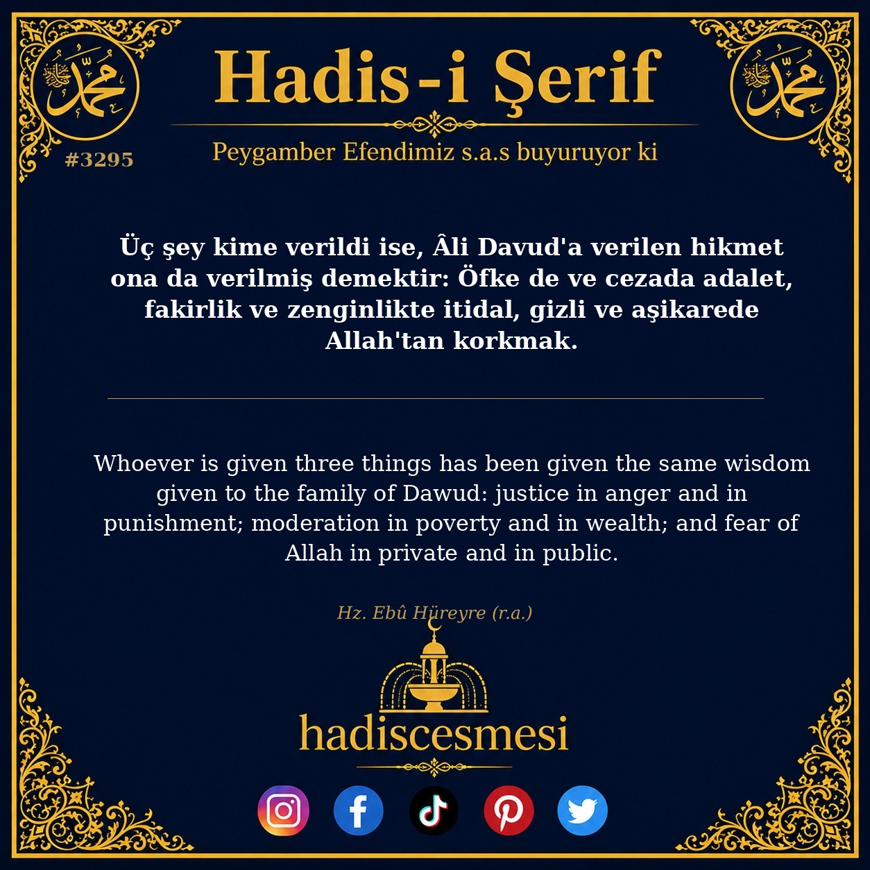 Hadis 3295