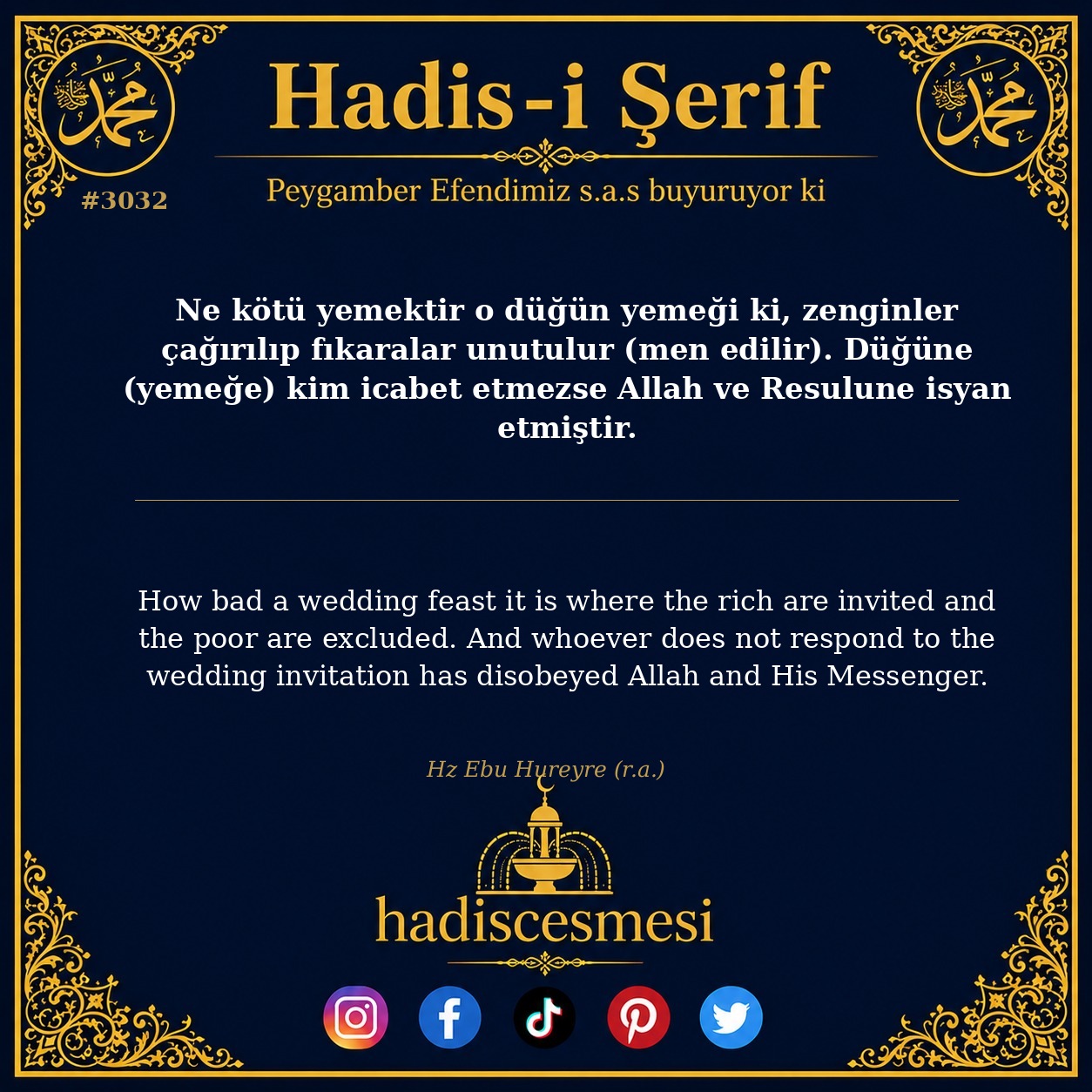 Hadis 3032