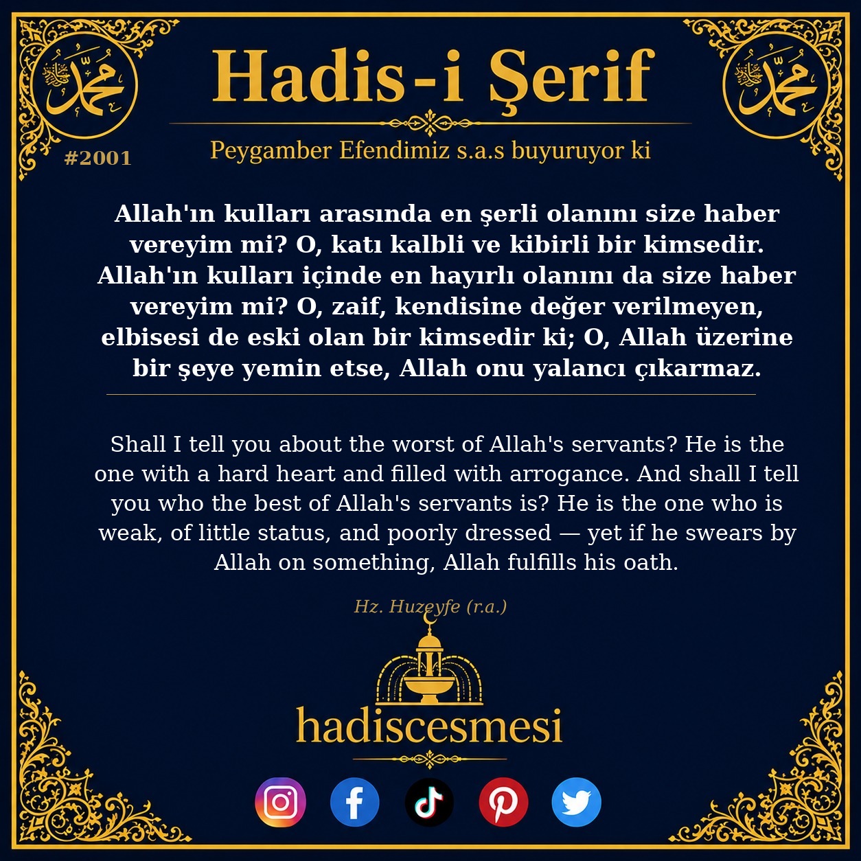 Hadis 2001