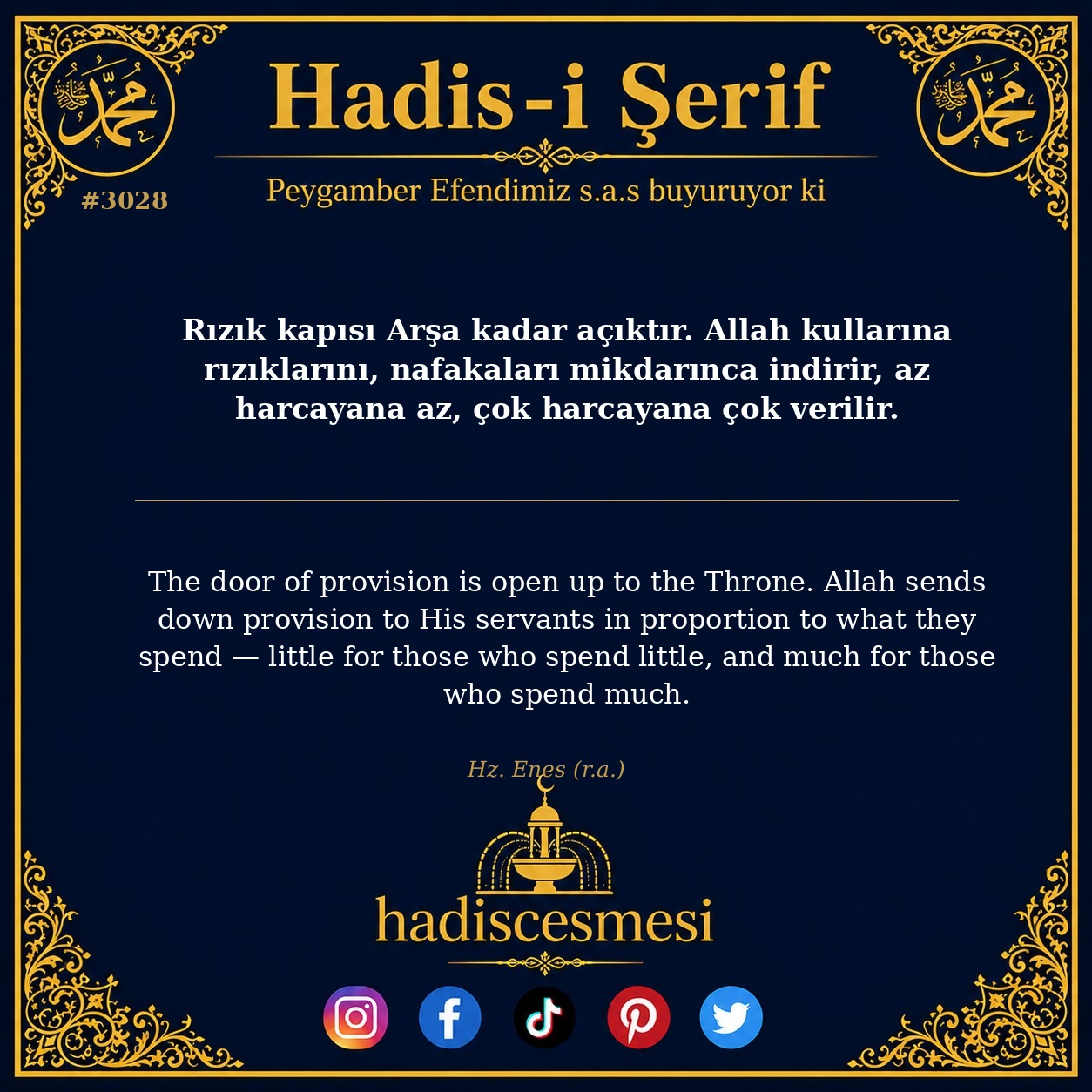 Hadis 3028