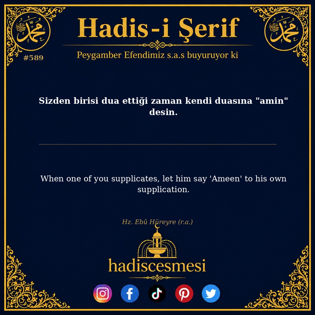 Hadis 0589