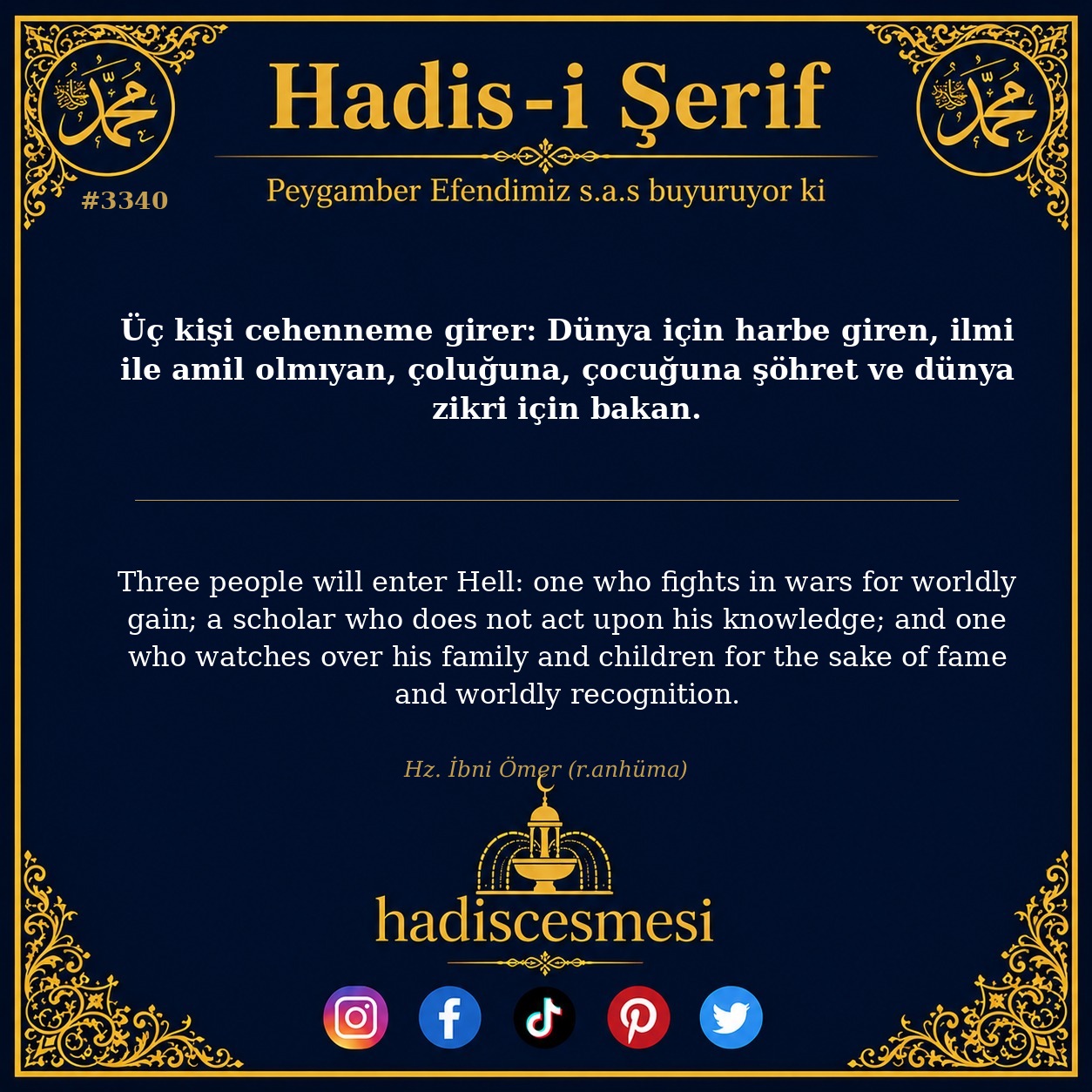 Hadis 3340