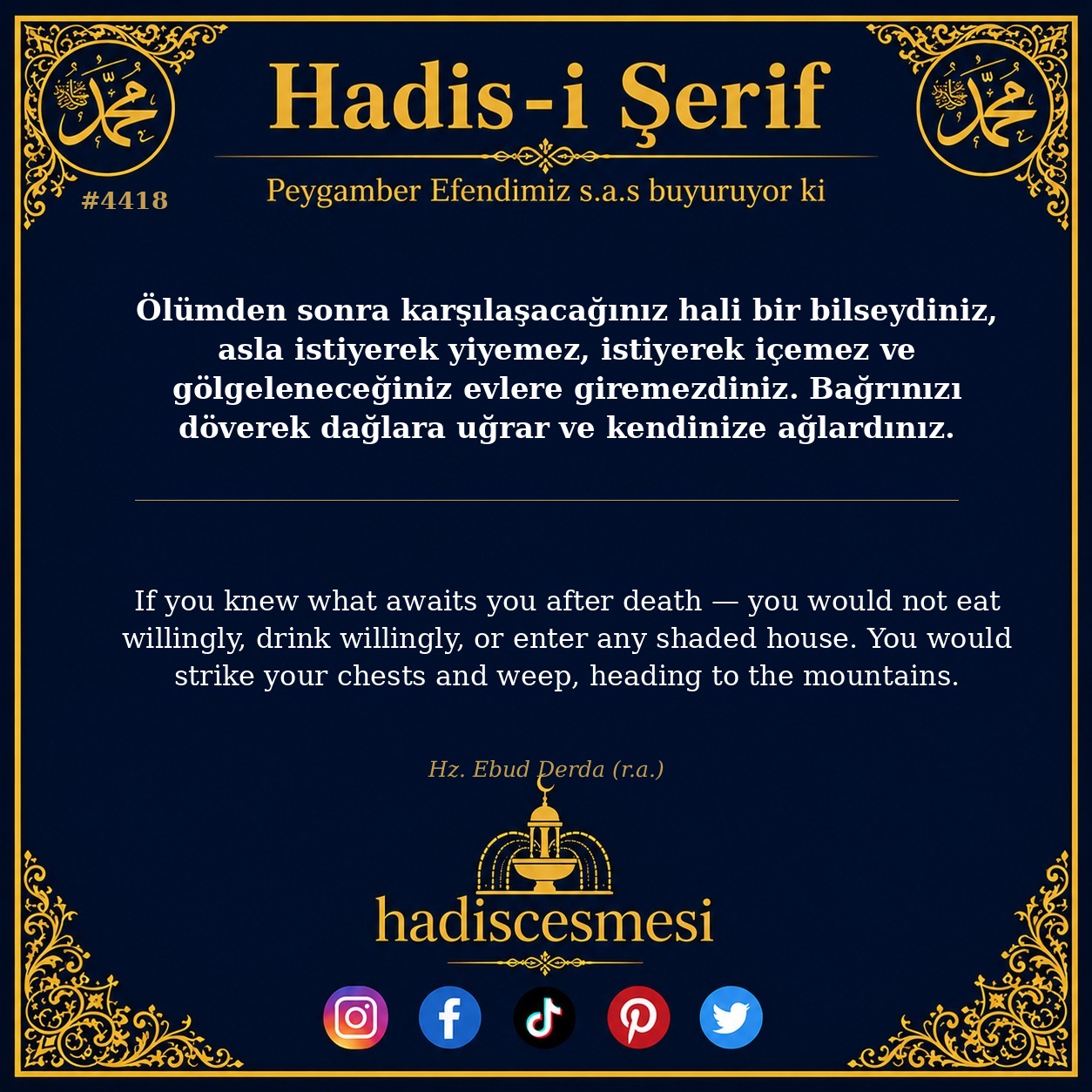 Hadis 4418