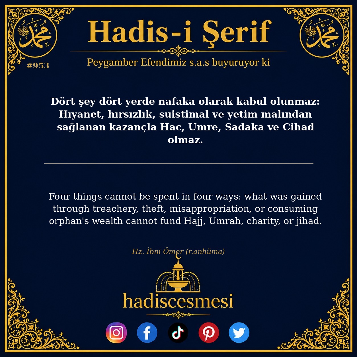 Hadis 0953