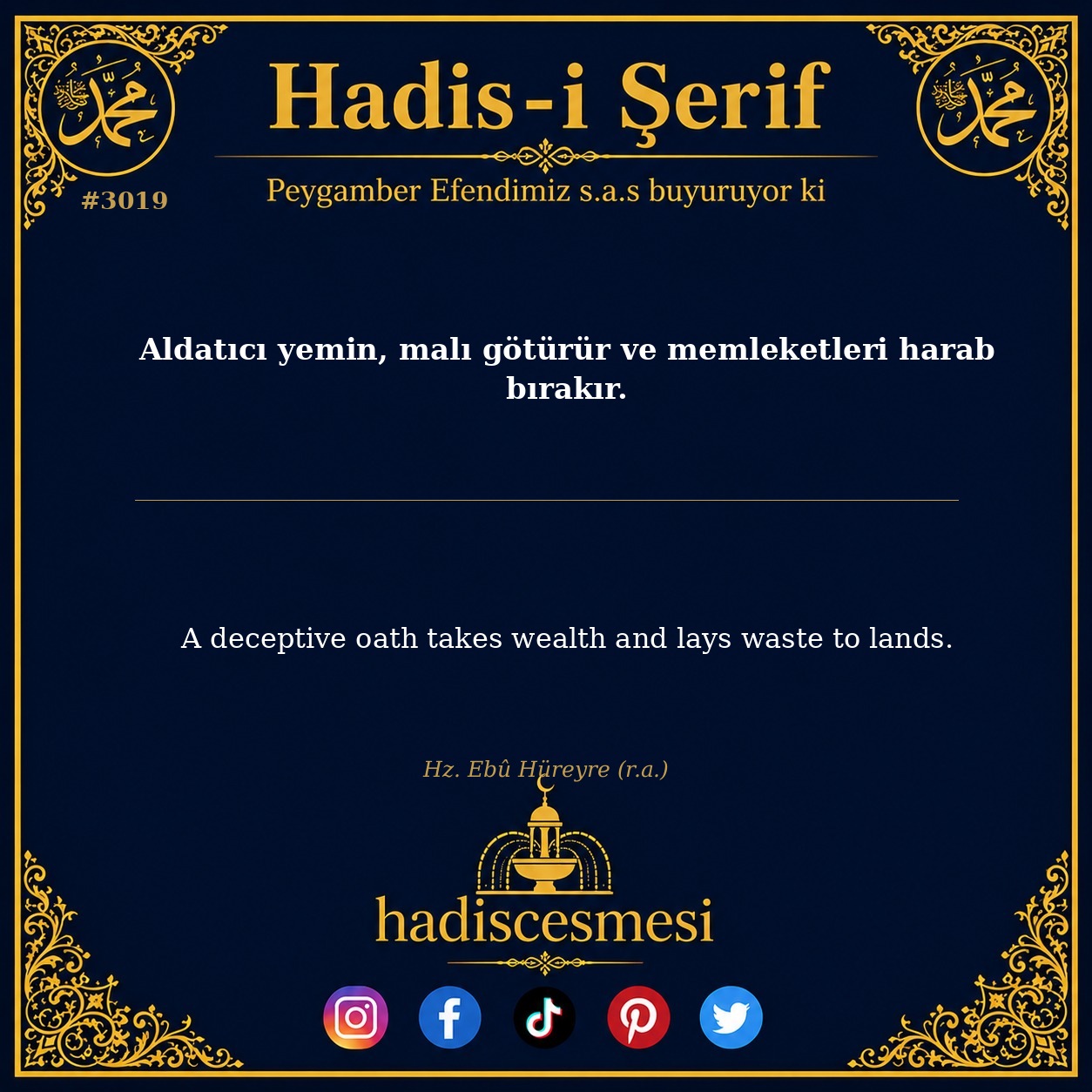 Hadis 3019