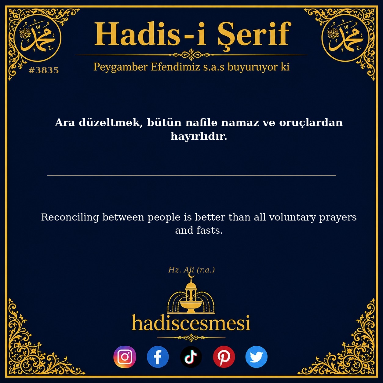 Hadis 3835