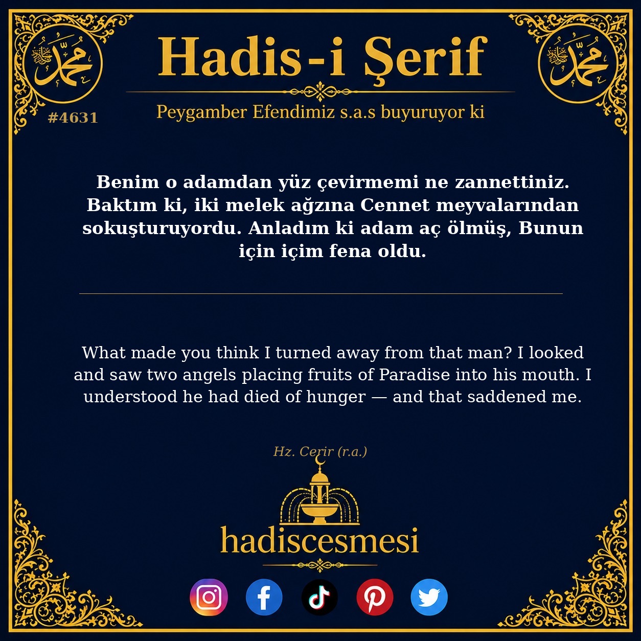 Hadis 4631