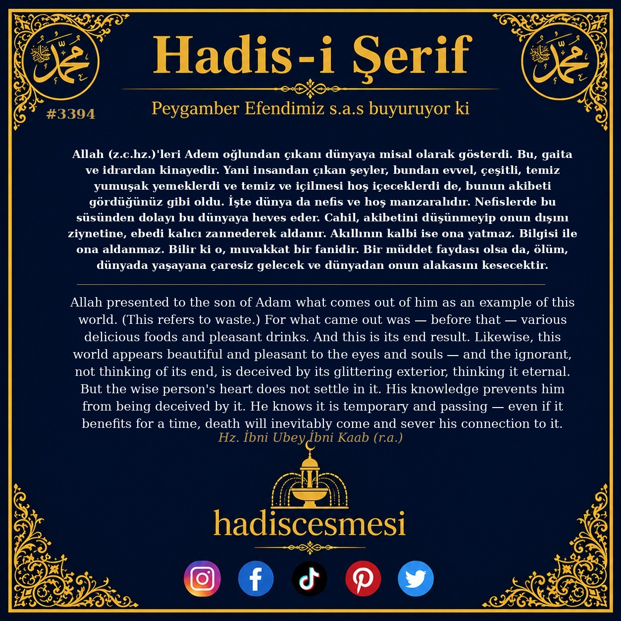 Hadis 3394