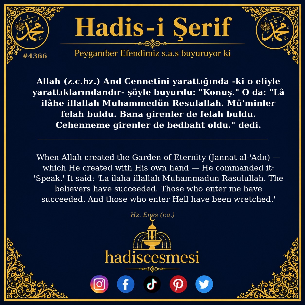 Hadis 4366