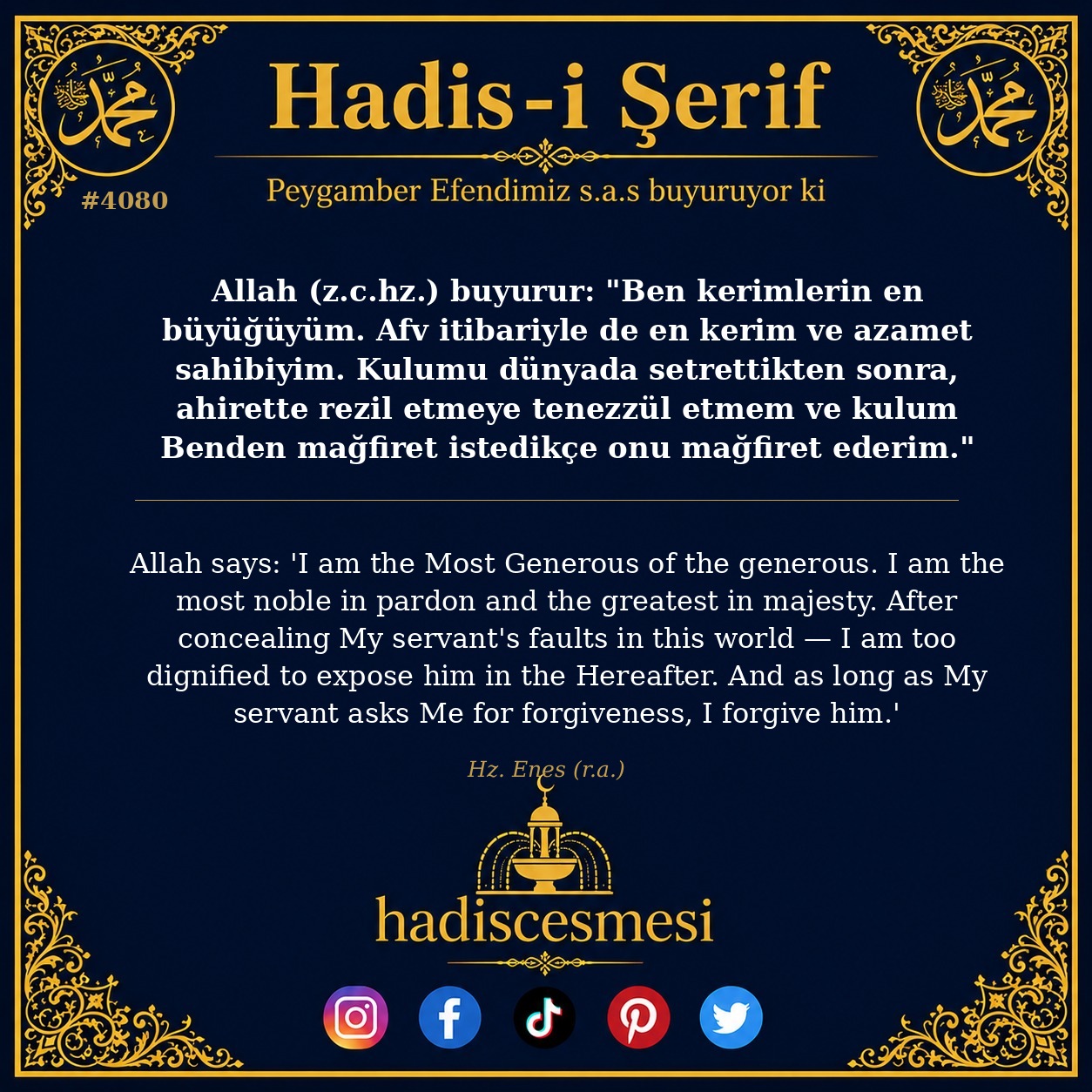 Hadis 4080