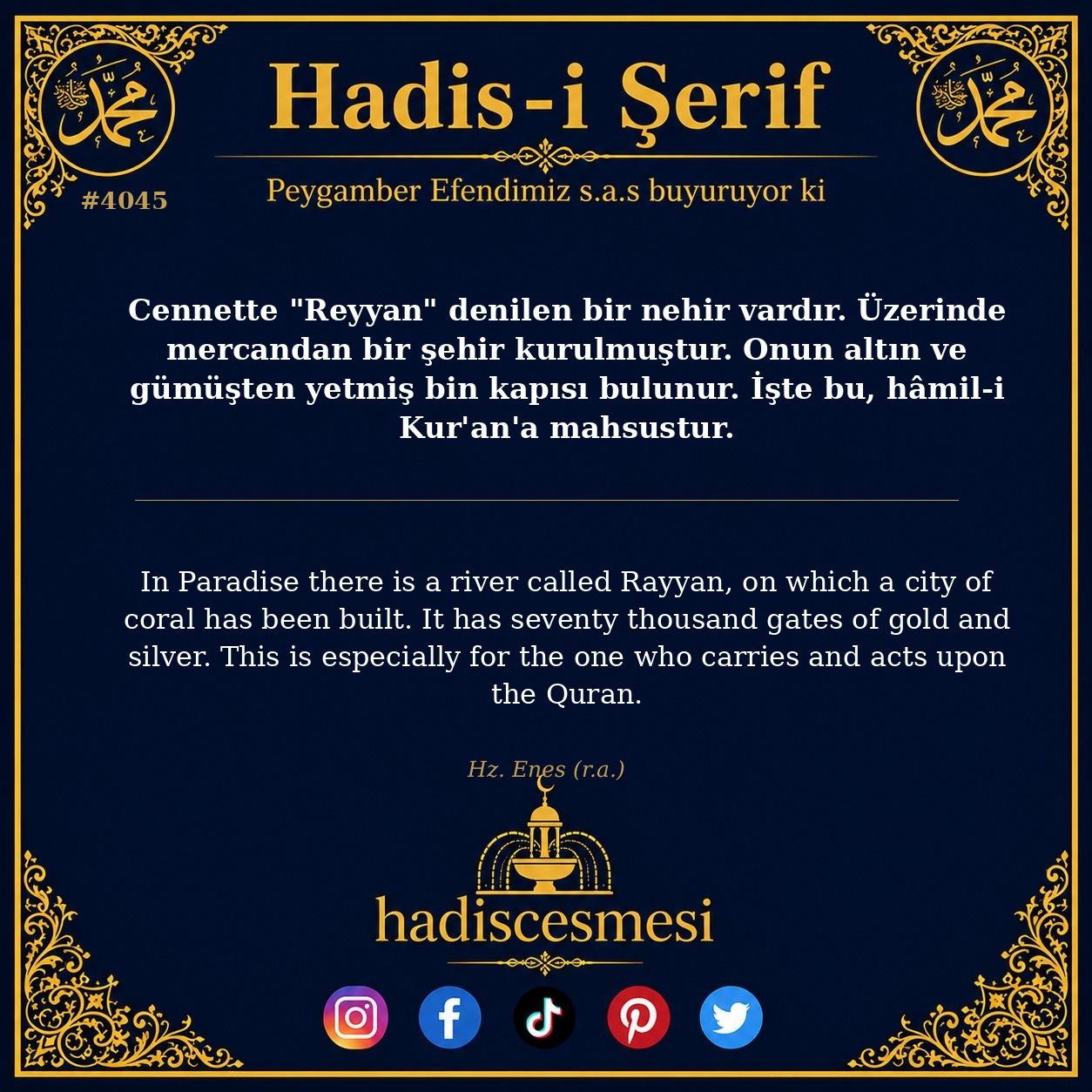 Hadis 4045