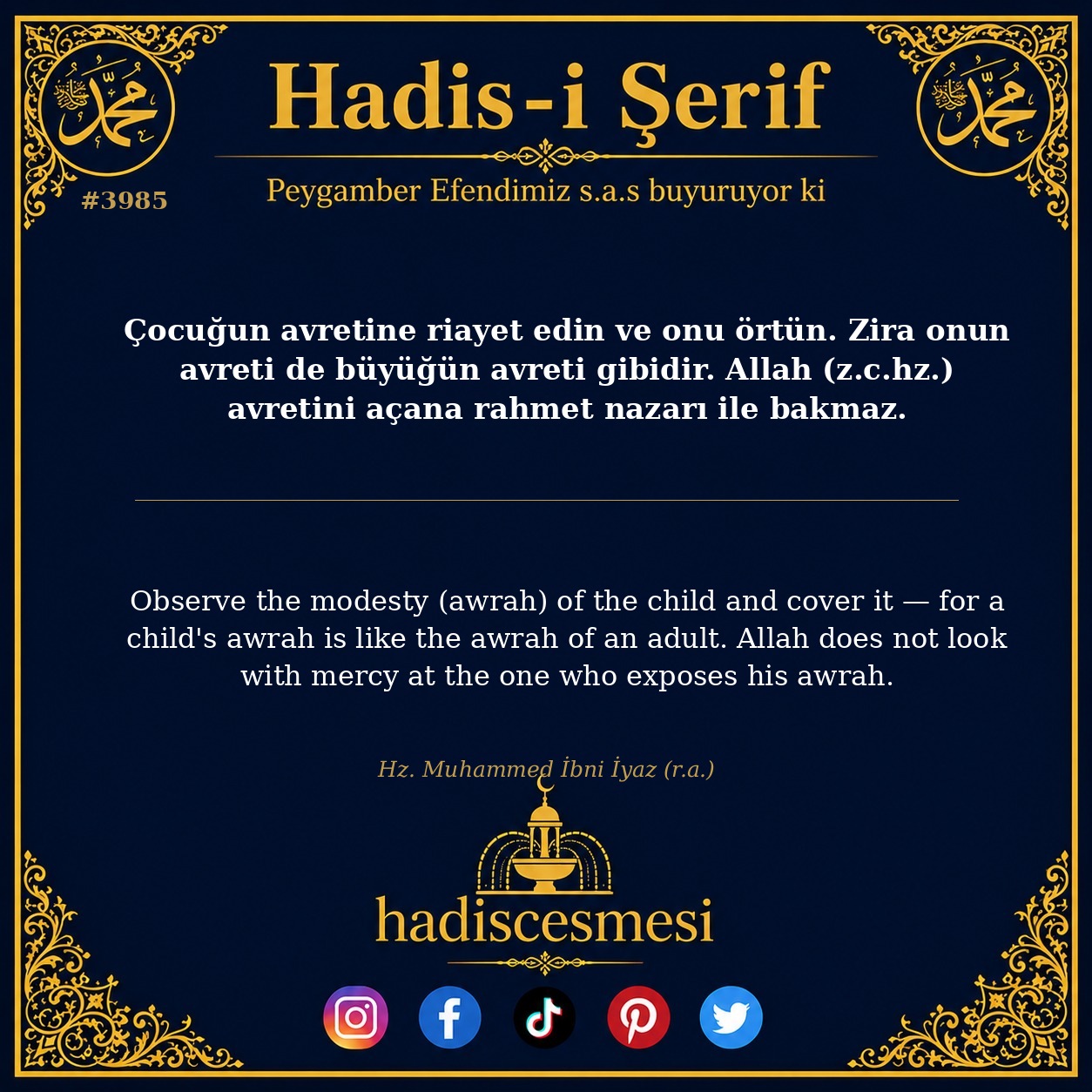 Hadis 3985