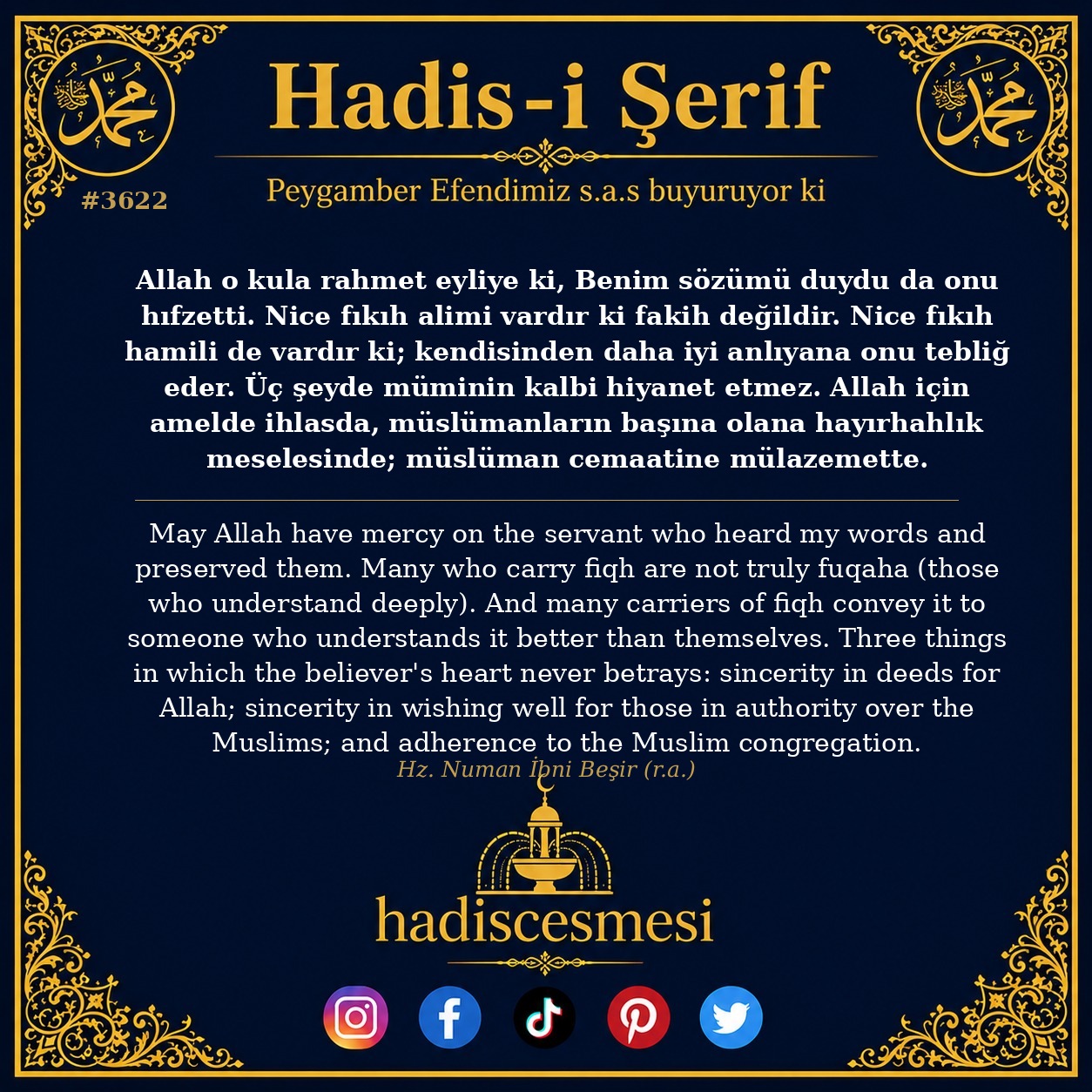 Hadis 3622