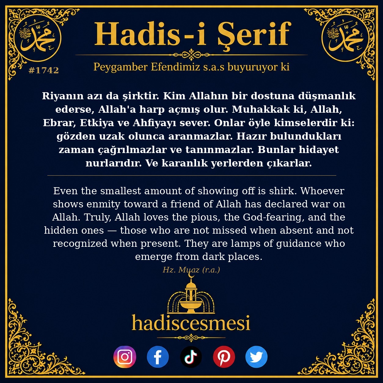 Hadis 1742