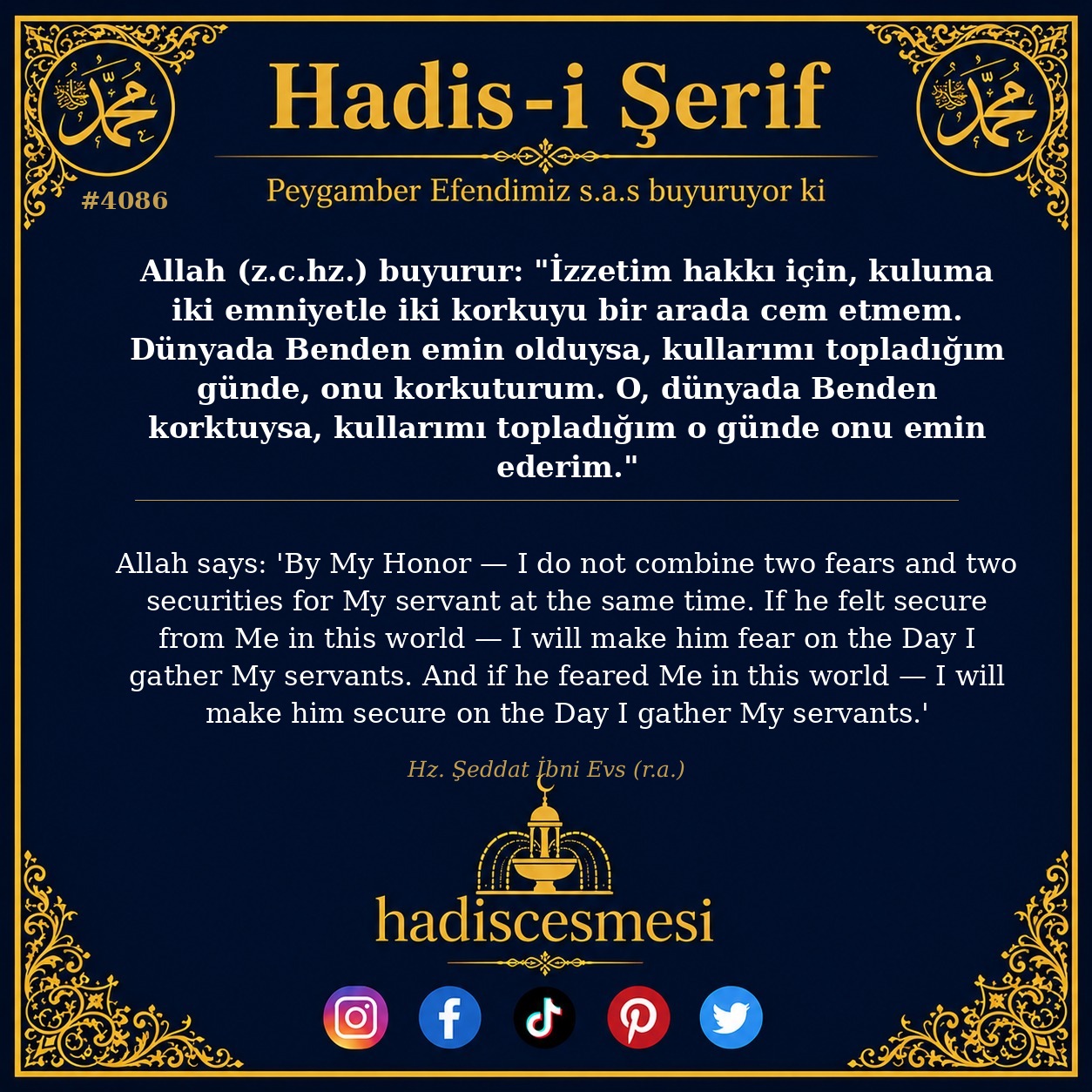 Hadis 4086