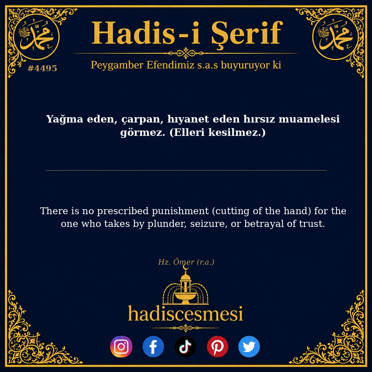 Hadis 4495