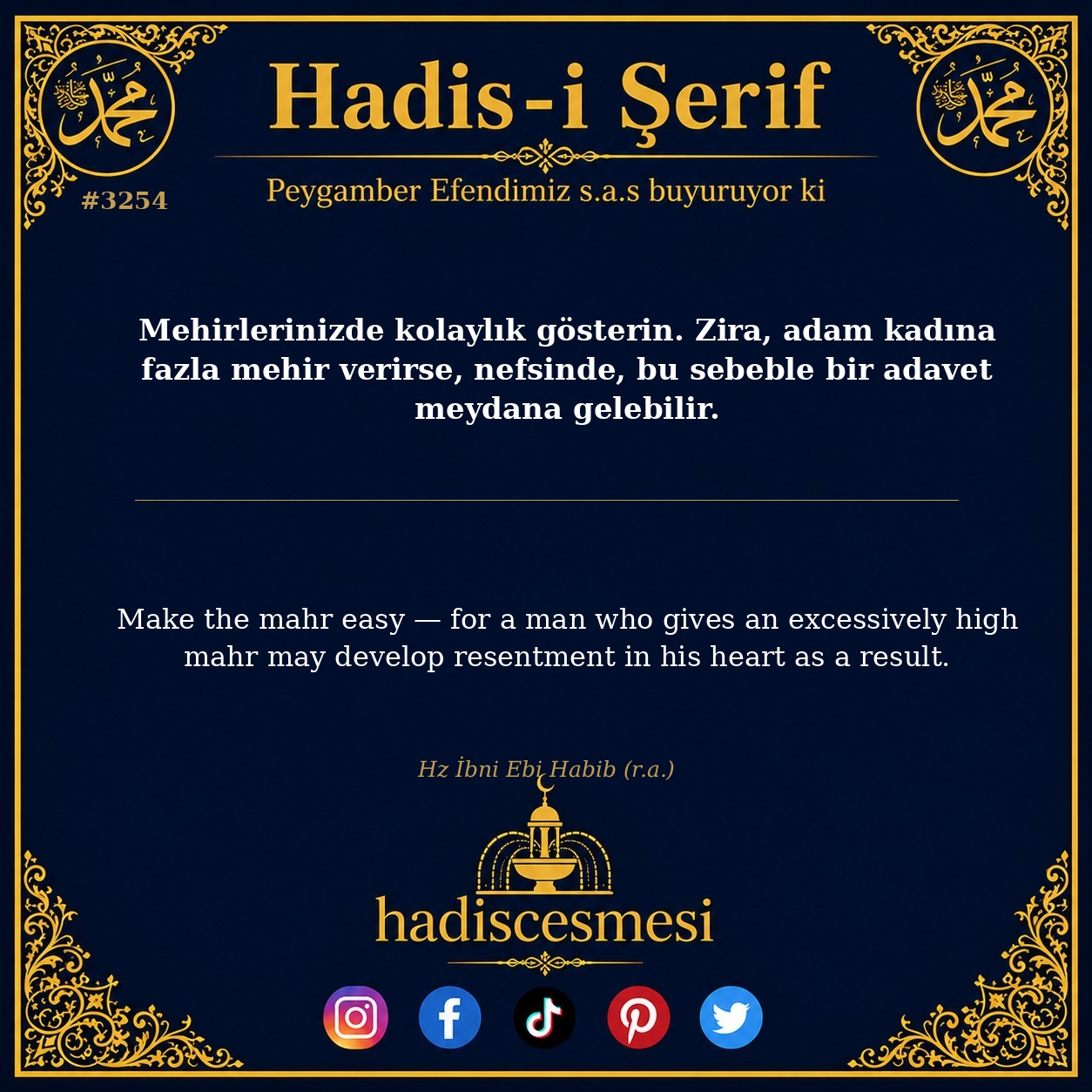 Hadis 3254