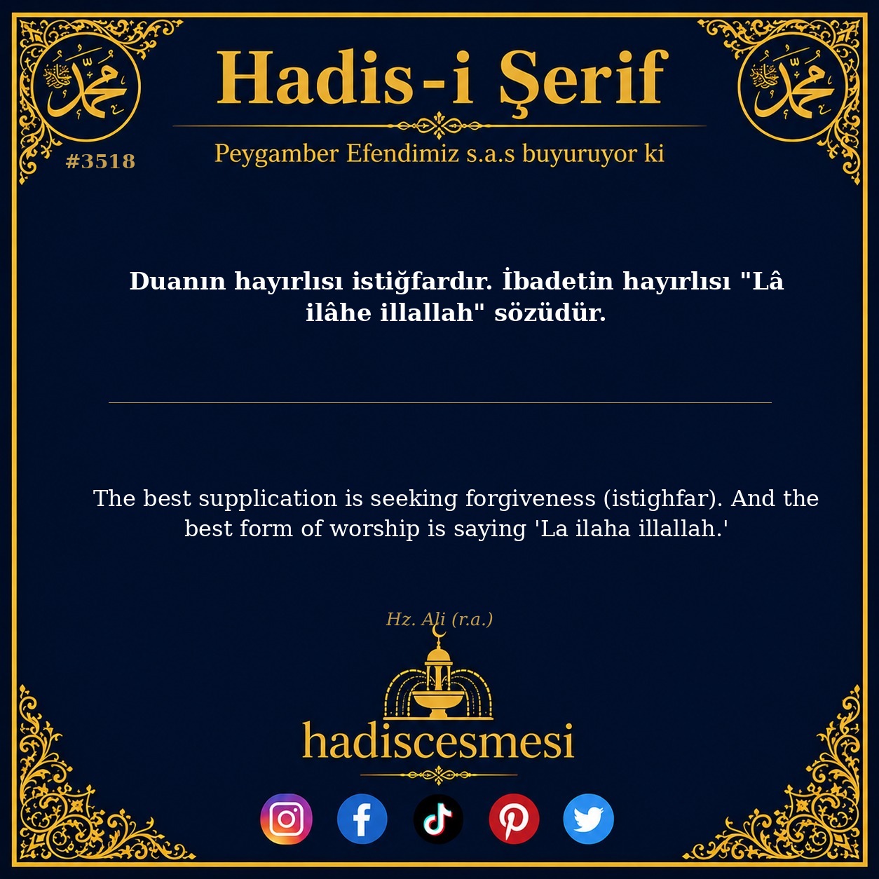 Hadis 3518