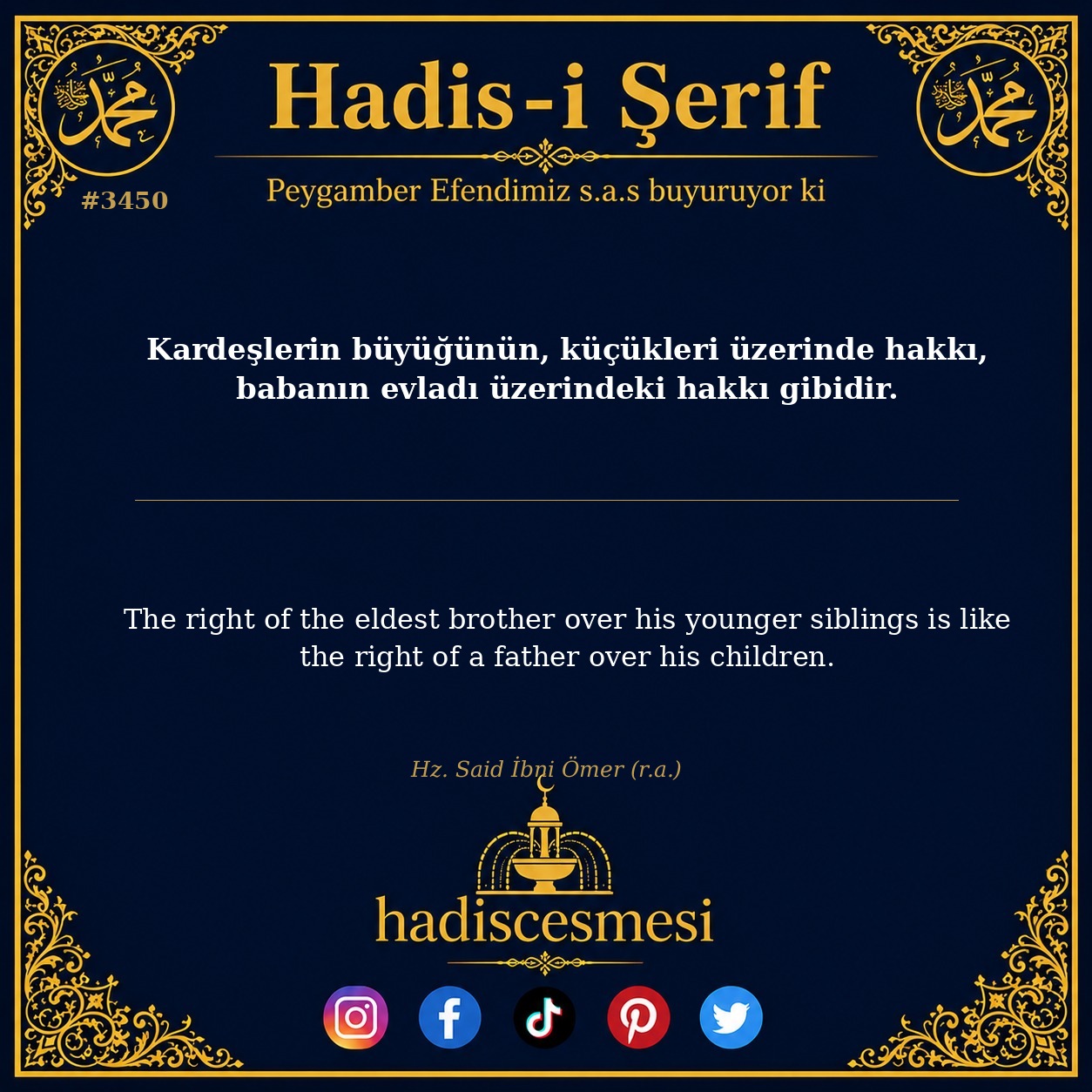Hadis 3450