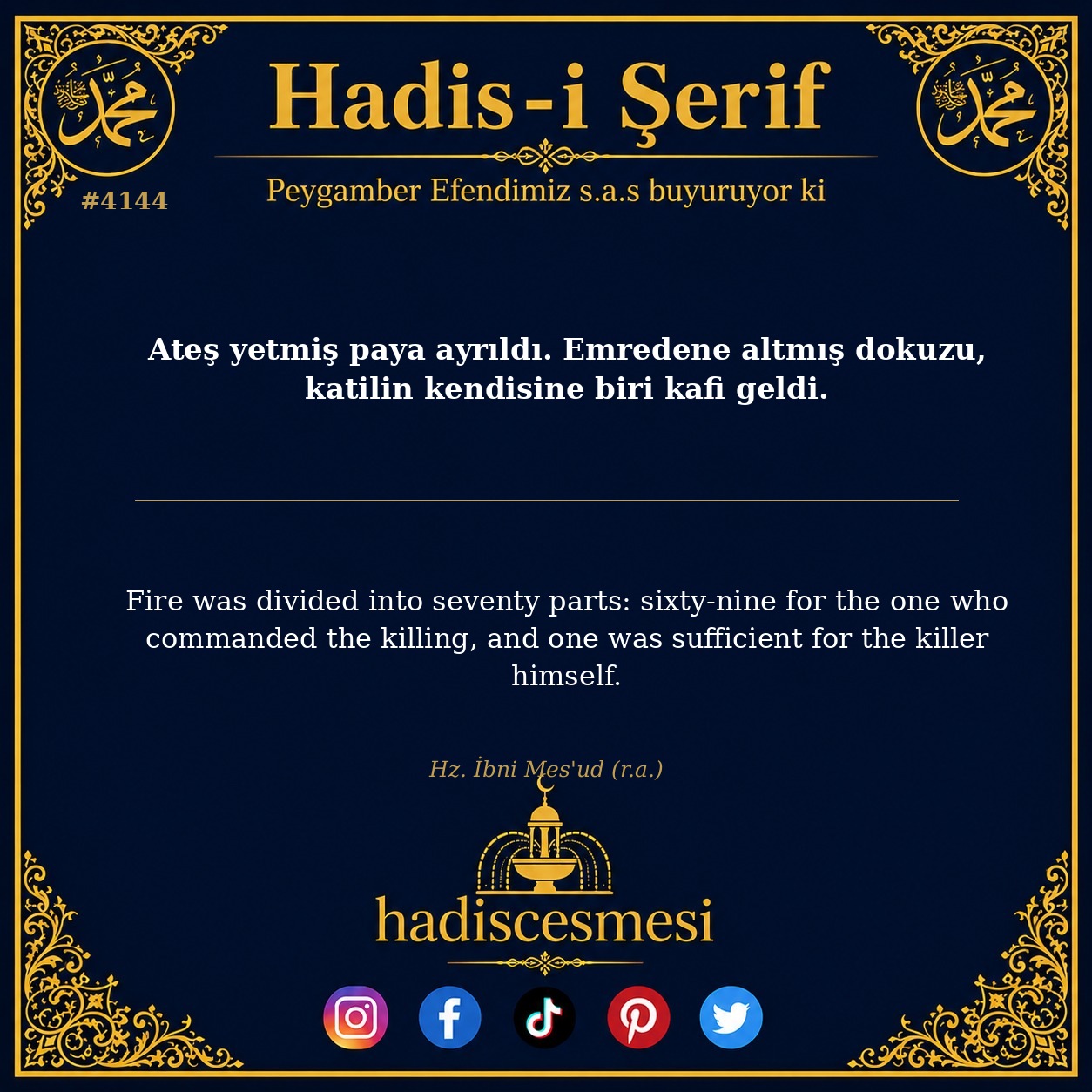 Hadis 4144